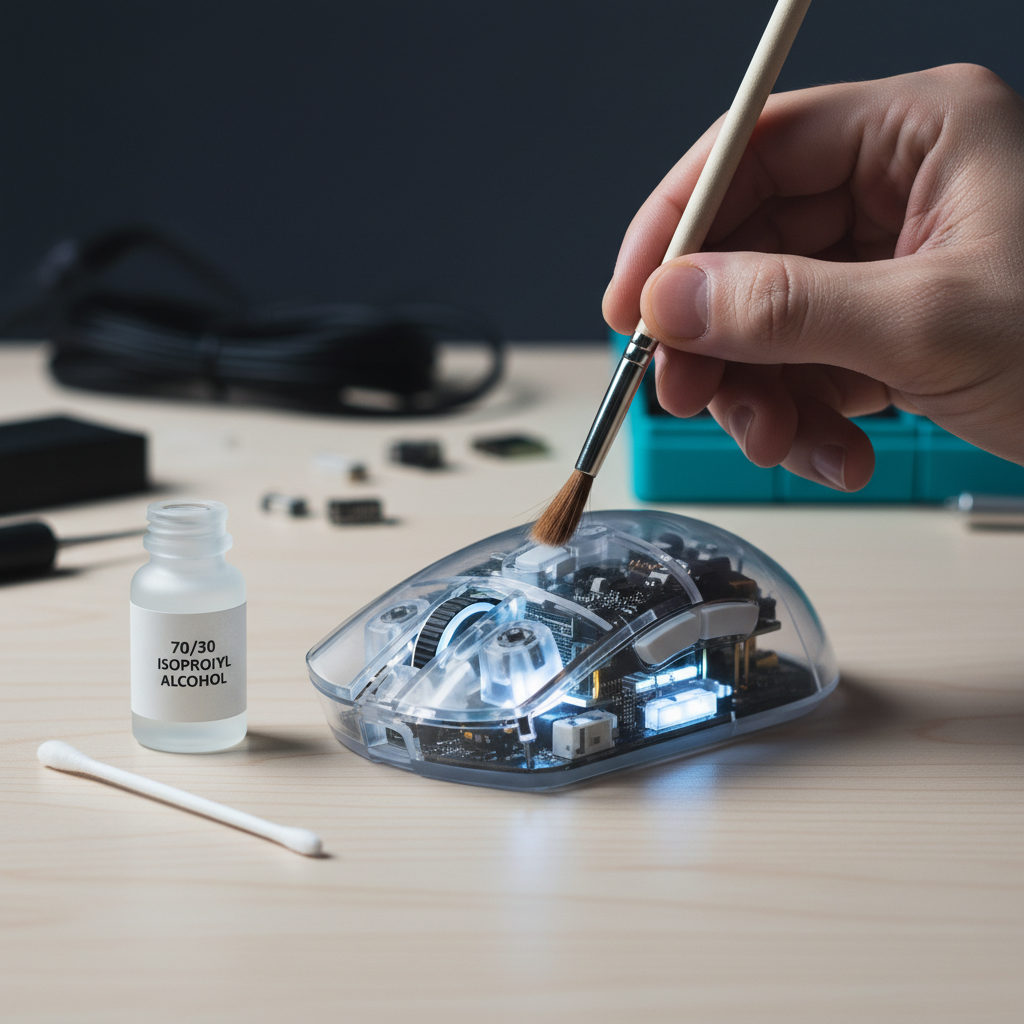 Managing Internal Dust: Keeping Transparent Peripherals Clean