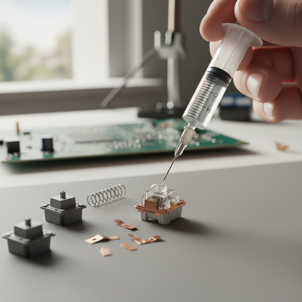 Protección de Teclado Costera con Grasa Dieléctrica