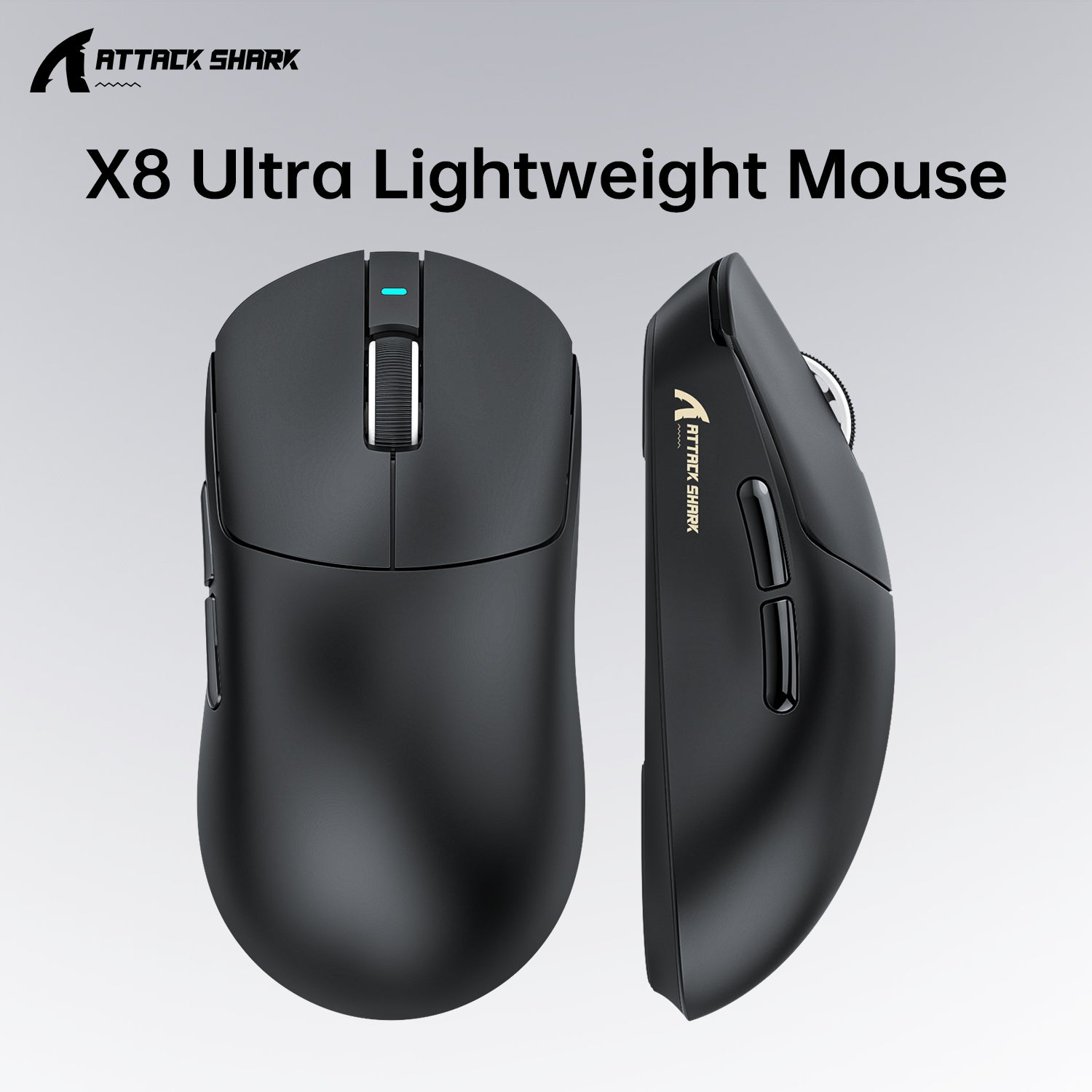 Ratón inalámbrico para juegos ATTACK SHARK X8 Ultra trimodo con cable C06 Ultra