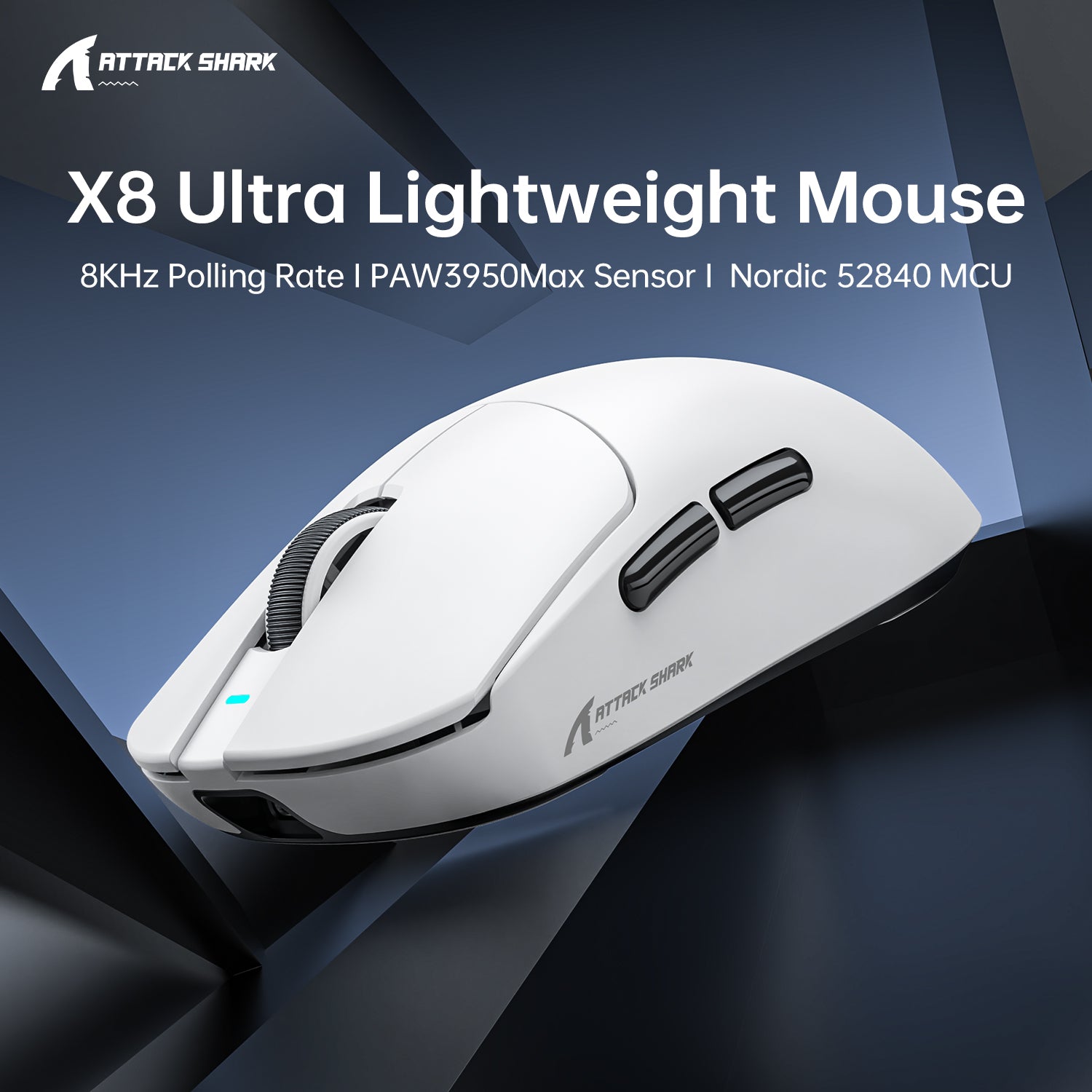 Ratón inalámbrico para juegos ATTACK SHARK X8 Ultra trimodo con cable C06 Ultra