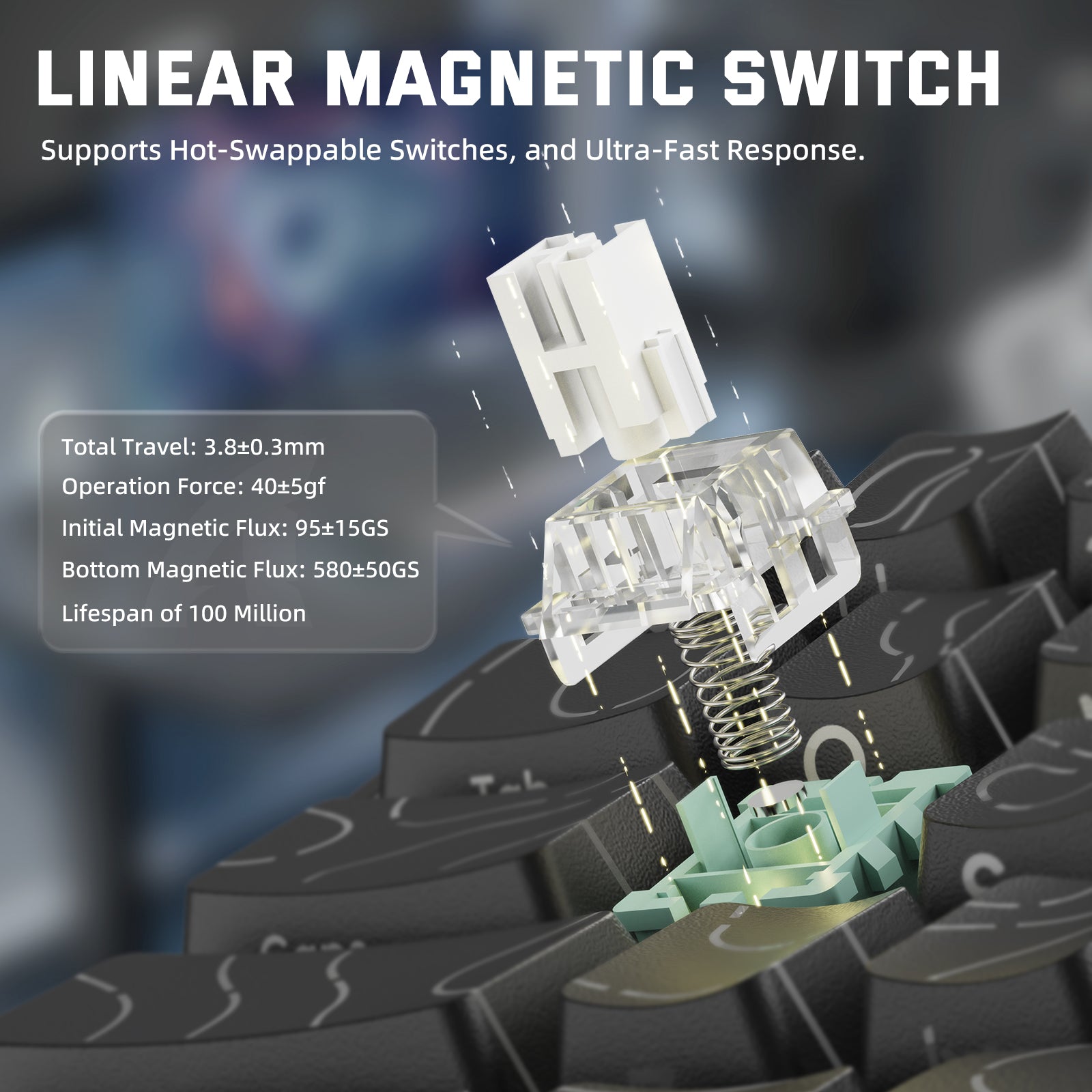 X68PRO HE Linear Magnetic Switch detail