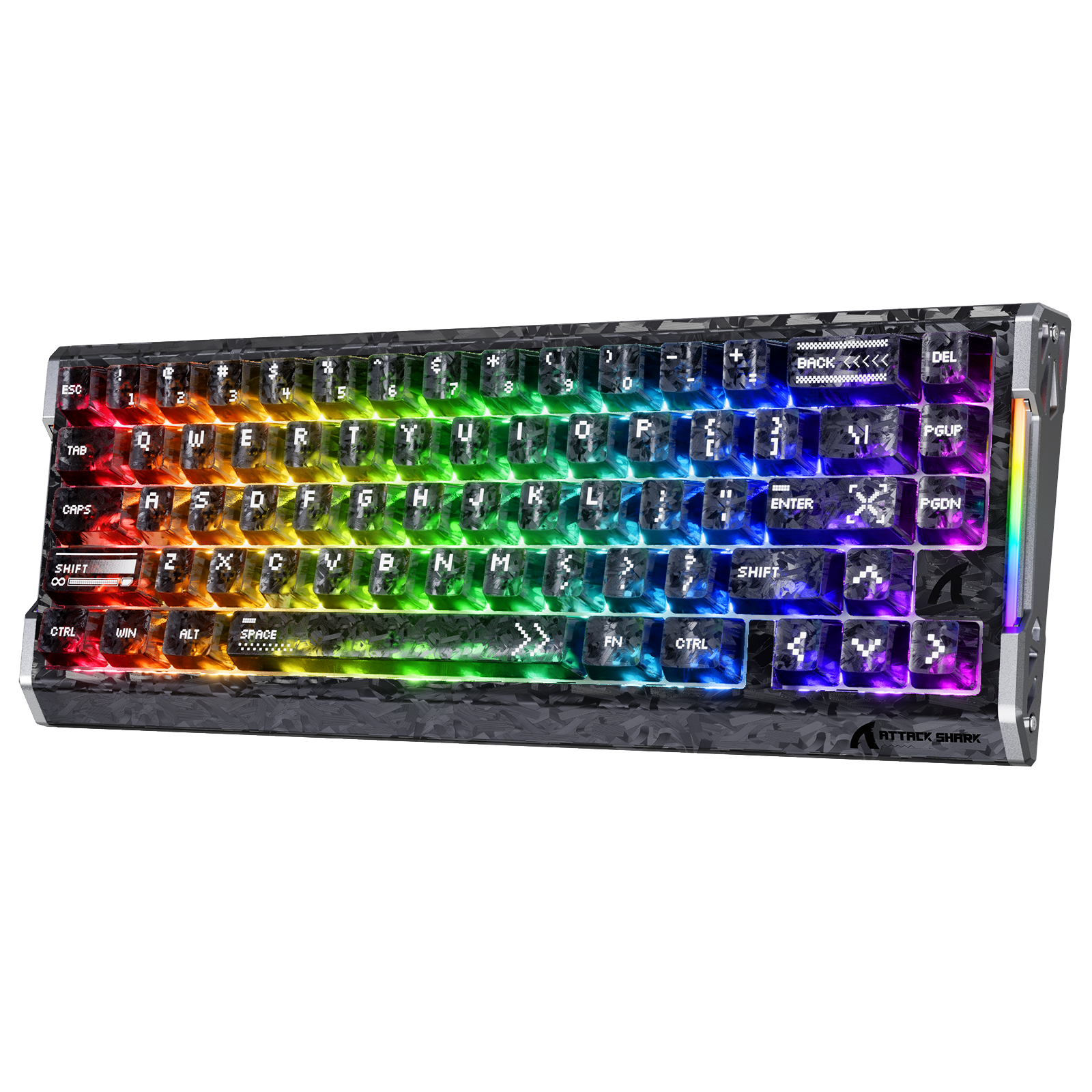 Paquete de juego ATTACK SHARK R68 HE y R11 ULTRA de fibra de carbono