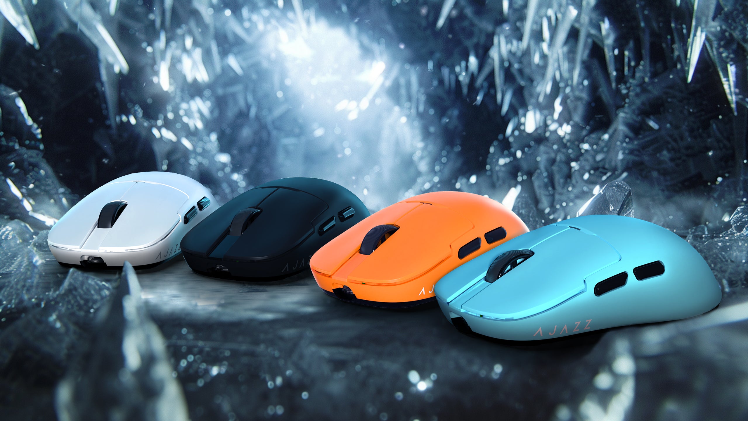 Ratón para juegos de triple modo 8K ATTACK SHARK x AJAZZ AJ159 APEX PAW3950