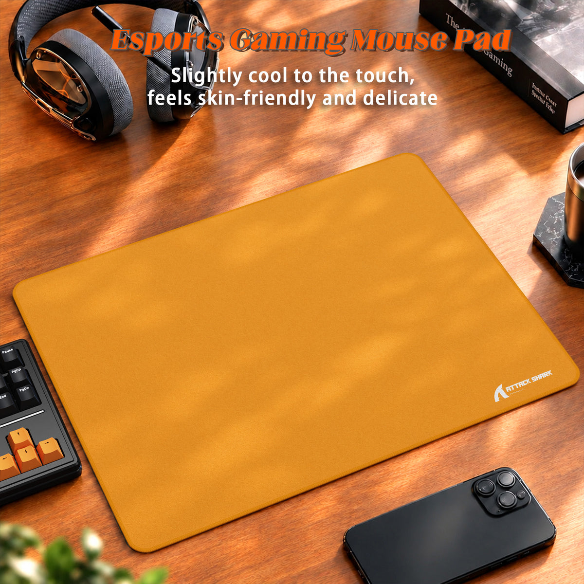Alfombrilla de gaming eSport ATTACK SHARK CM02SE (405x305x4 MM)
