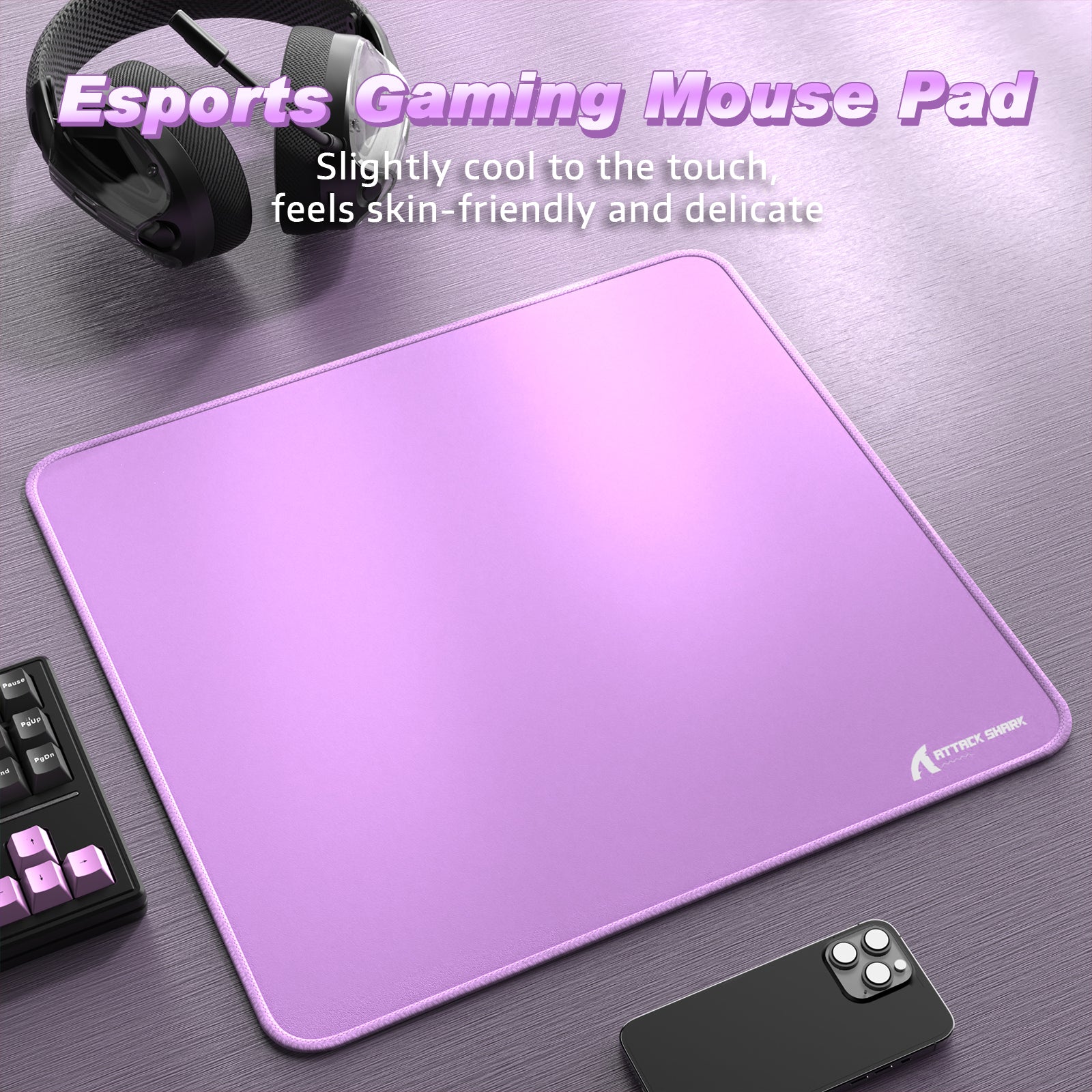 Alfombrilla de ratón para juegos de deportes electrónicos ATTACK SHARK CM02