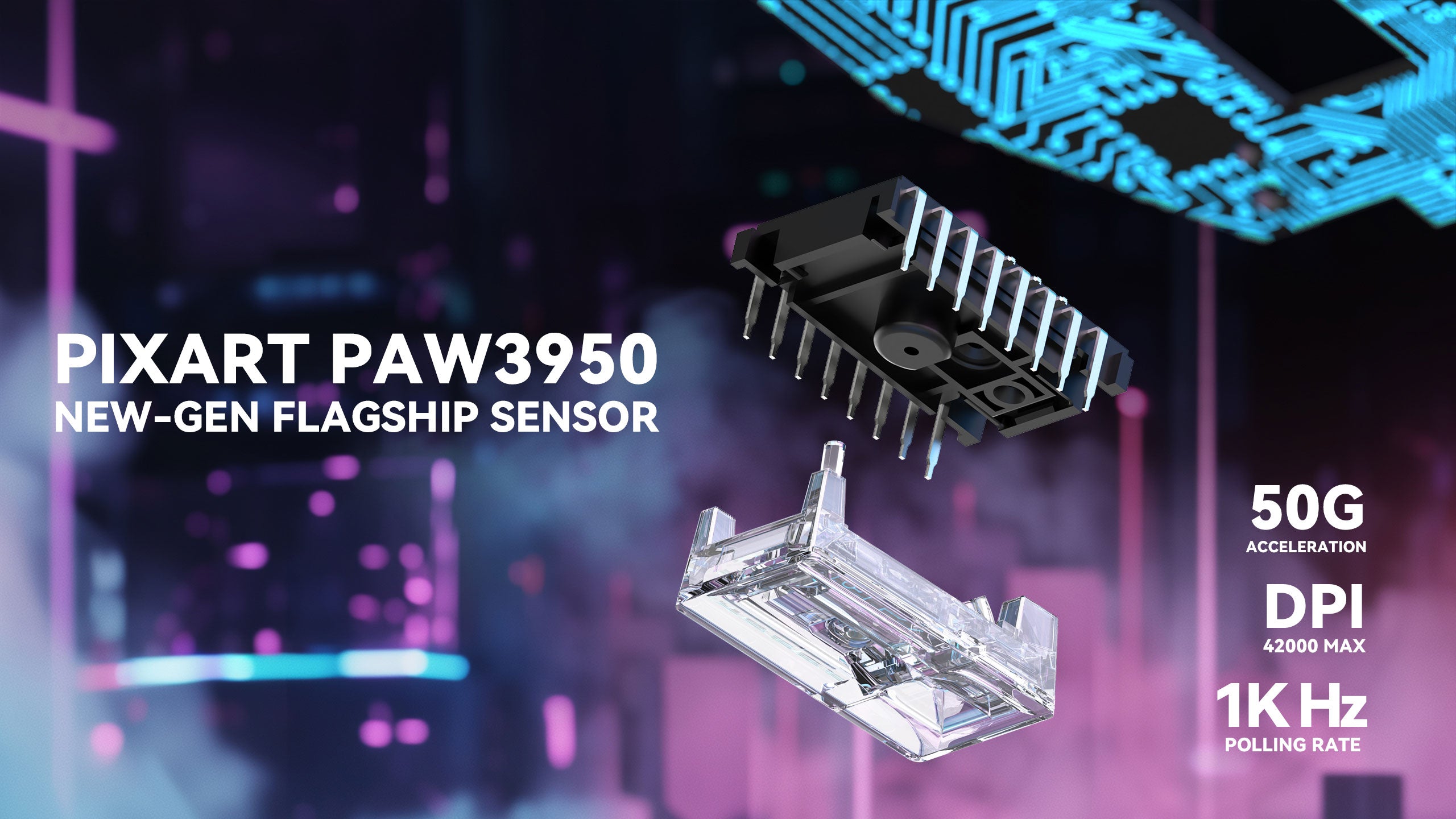 Ratón inalámbrico para juegos ATTACK SHARK X3MAX PAW3950