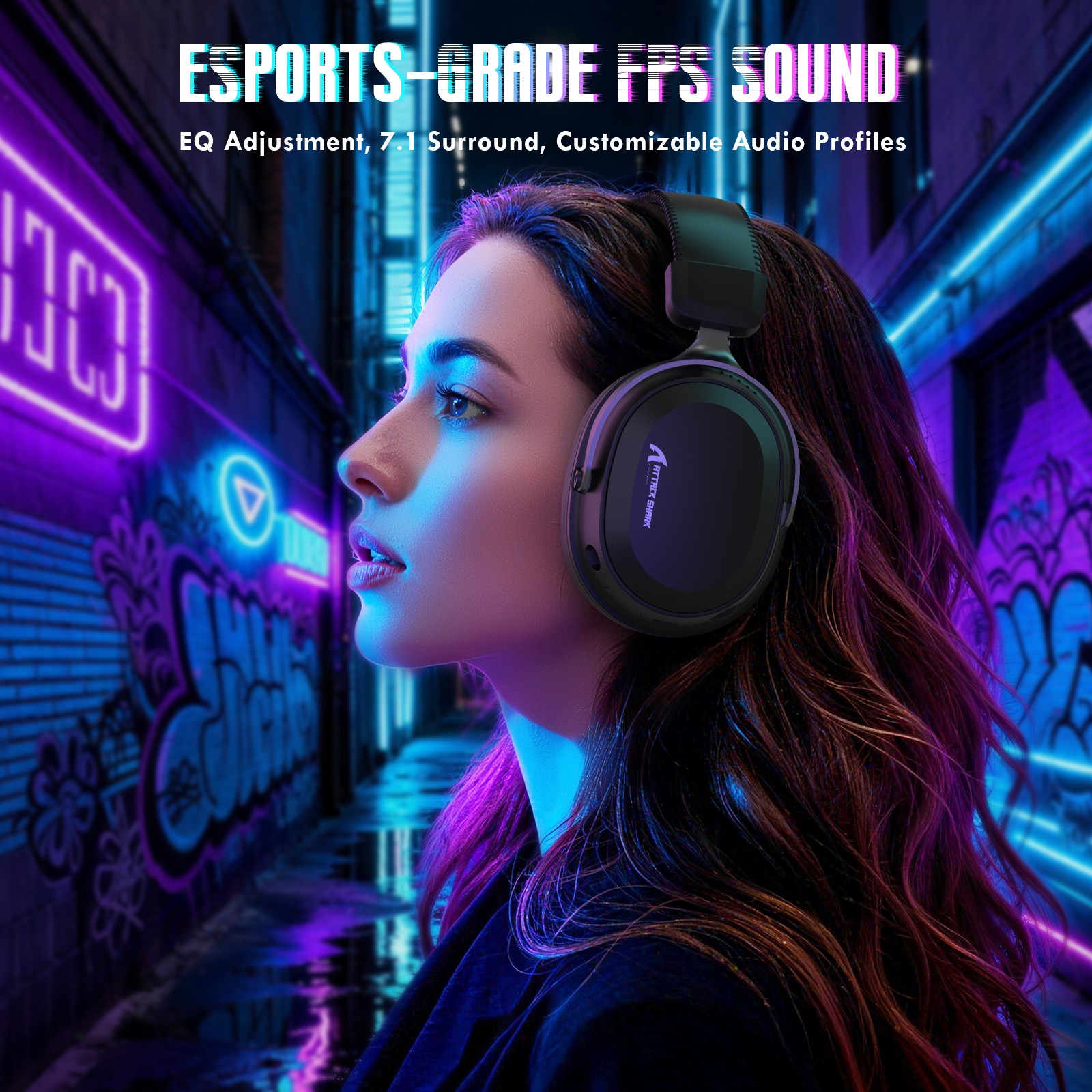 Auriculares inalámbricos para juegos ATTACK SHARK L30PRO