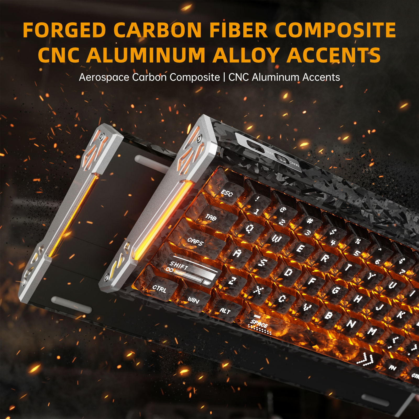 Paquete de juego ATTACK SHARK R68 HE y R11 ULTRA de fibra de carbono