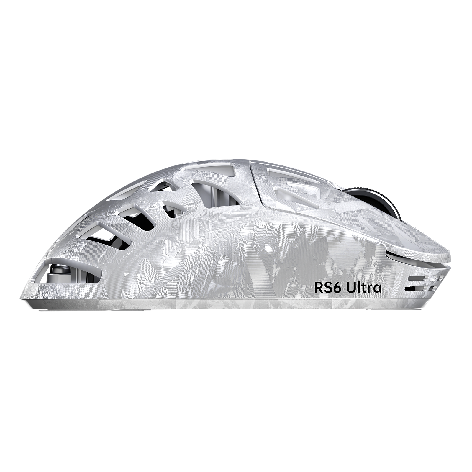 Ratón para juegos inalámbrico ATTACK SHARK RS6 ULTRA de fibra de carbono PAW3955MAX