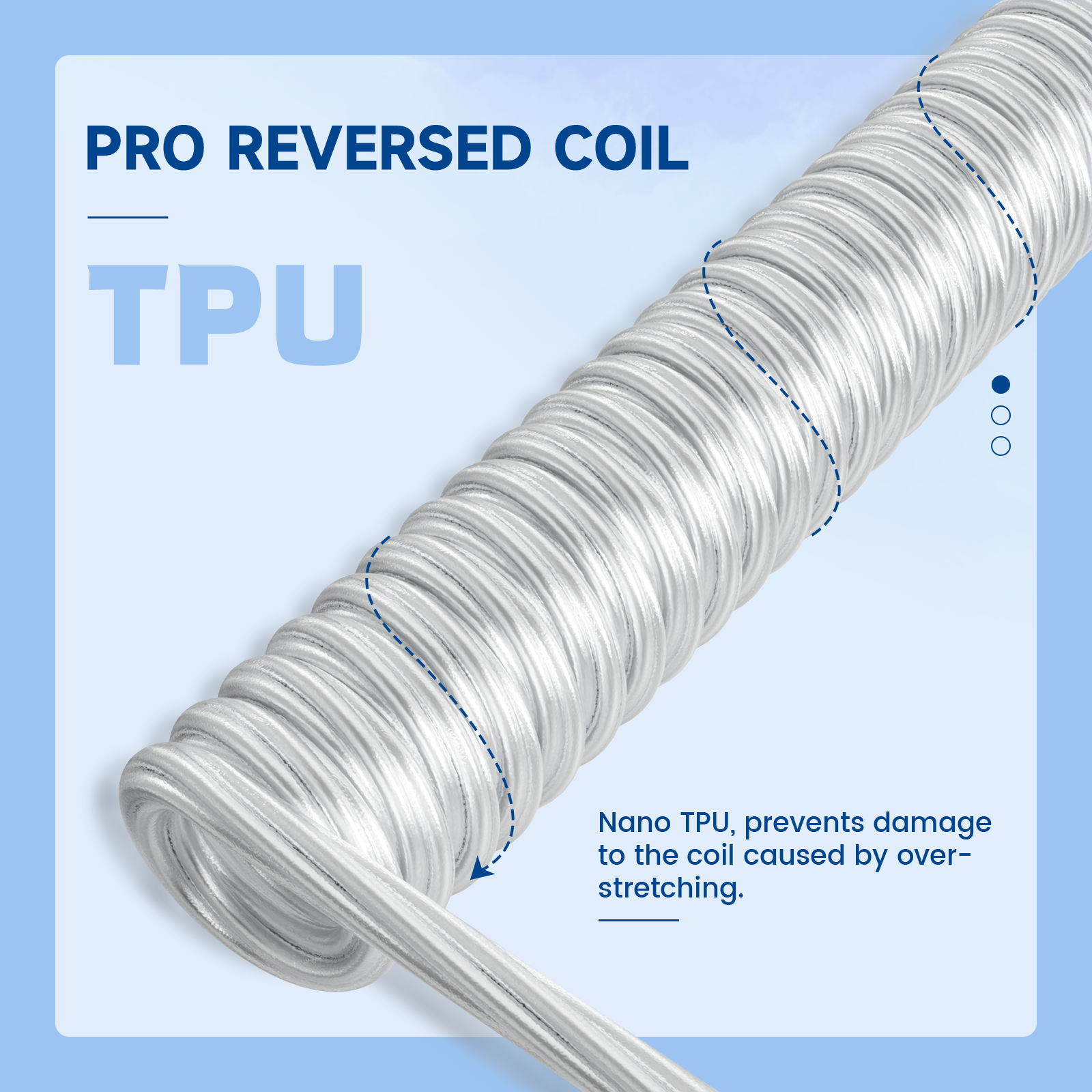 Cable de aviador ultra personalizado ATTACK SHARK C01 para teclado magnético de 8 kHz