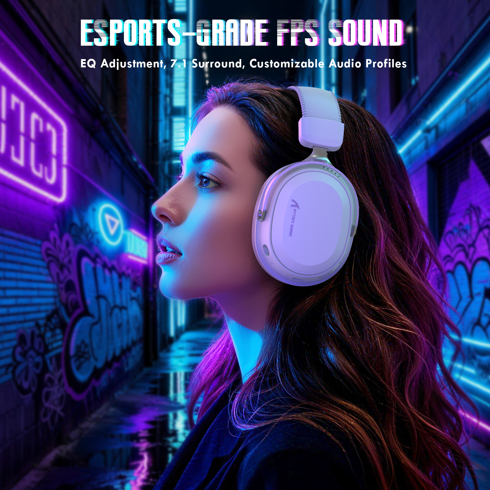 Auriculares inalámbricos para juegos ATTACK SHARK L30PRO