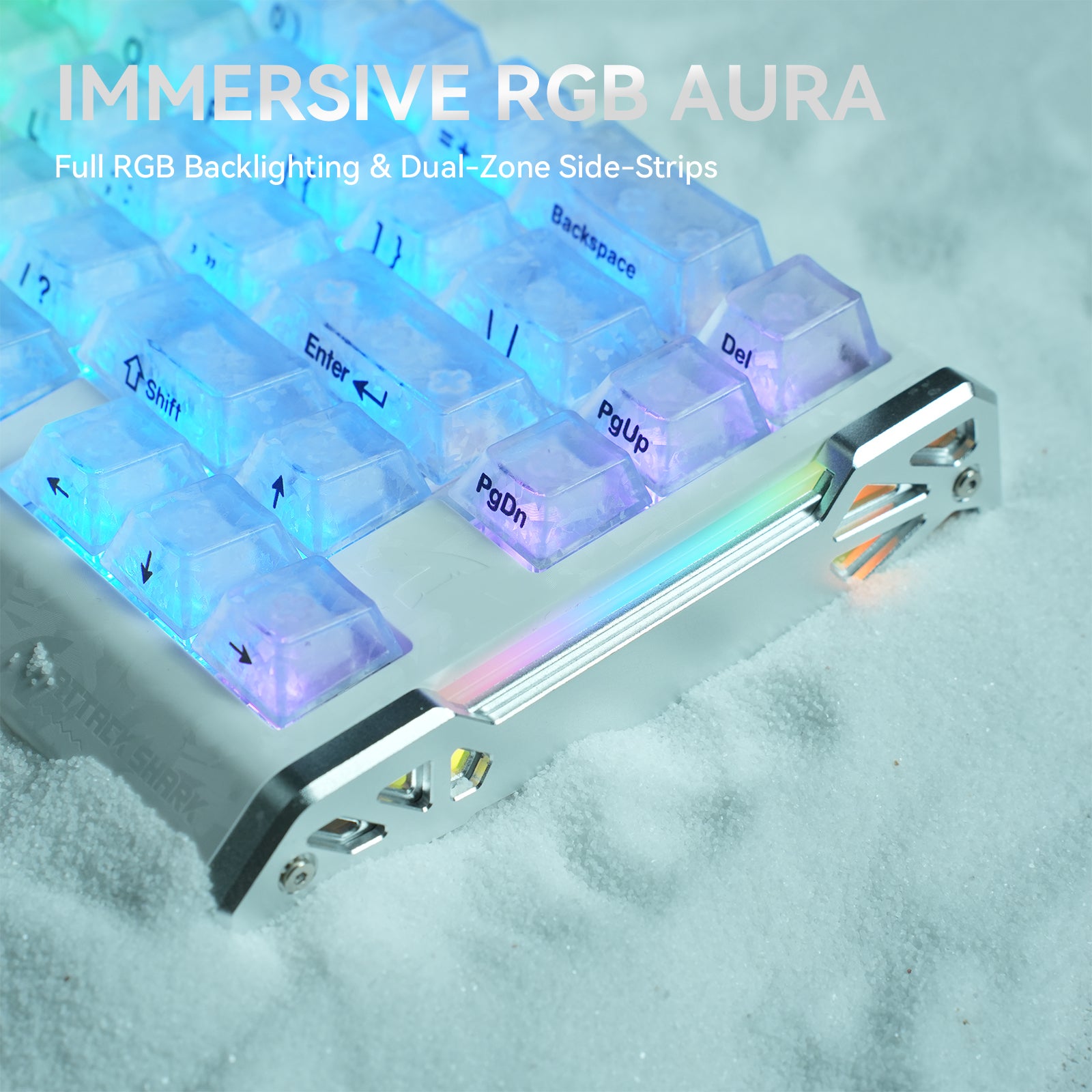 ATTACK SHARK X11 ULTRA & R68 HE Carbon Fiber Gaming Bundle With C01ULTRA Coiled Cable