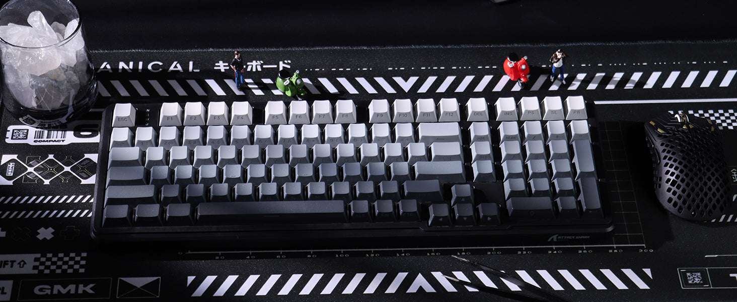Teclado mecánico inalámbrico de tamaño completo ATTACK SHARK X98