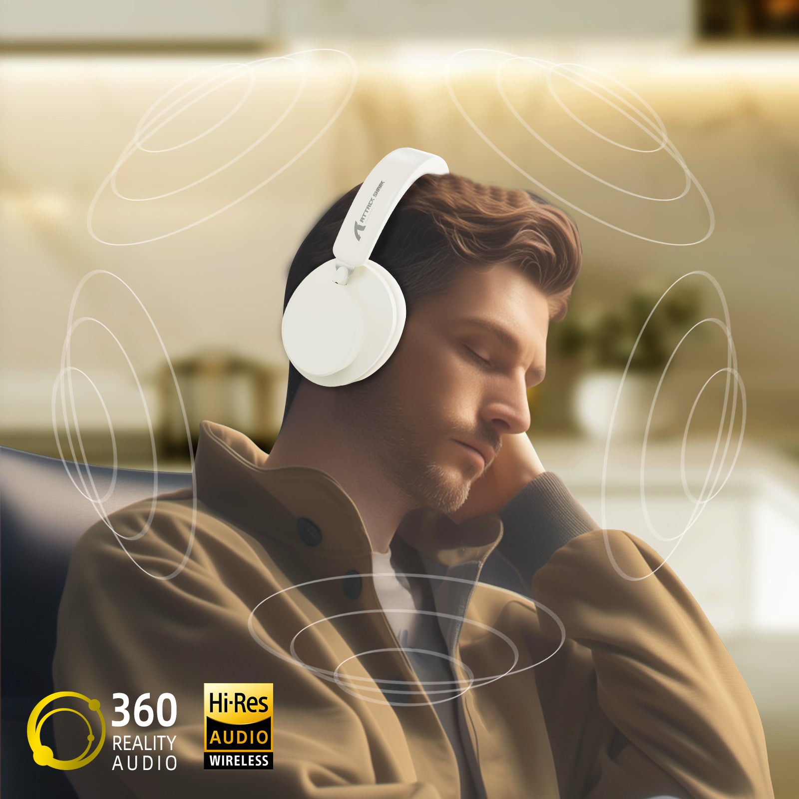 Auriculares para juegos ultraligeros de modo dual ATTACK SHARK G500
