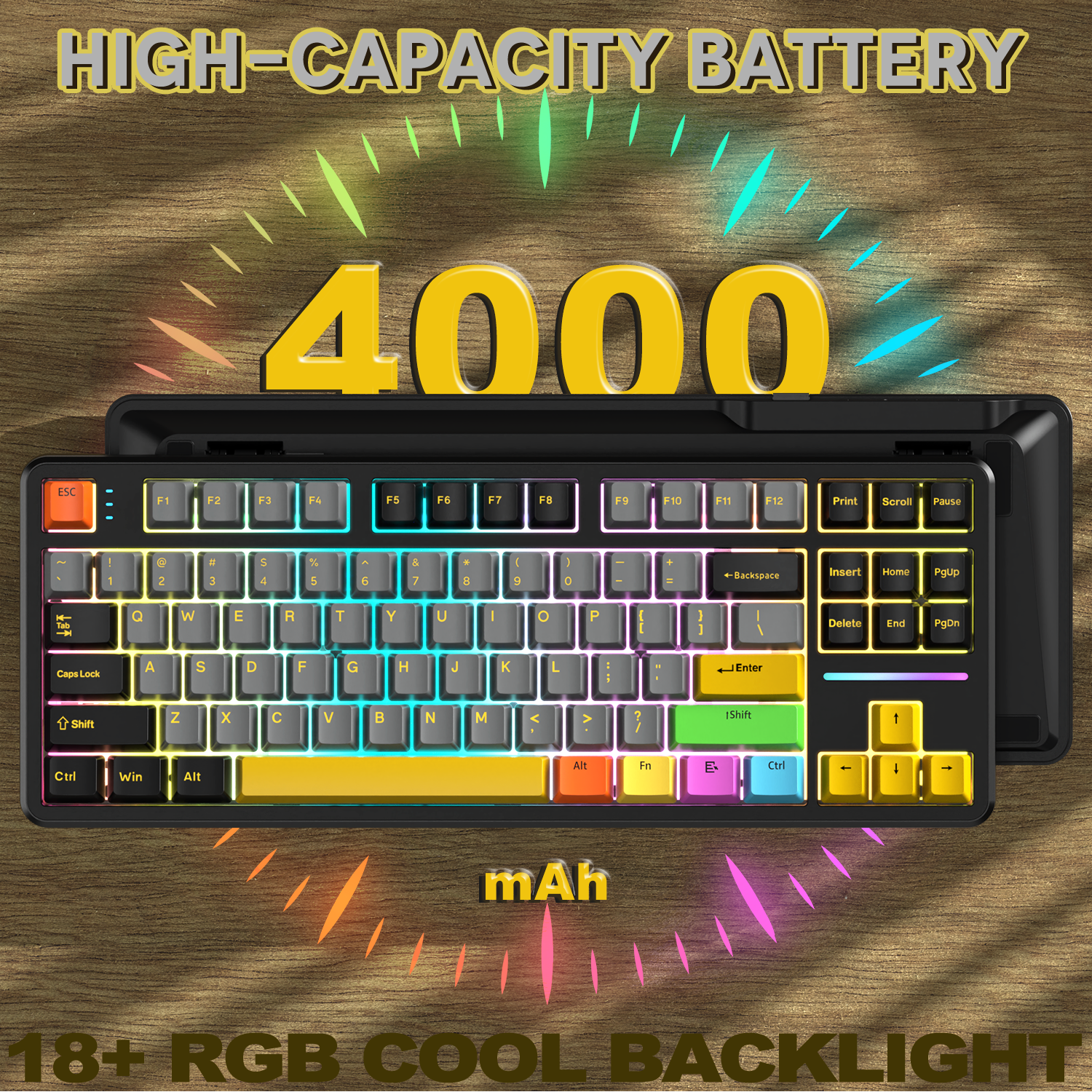 Teclado mecánico con junta de tres modos ATTACK SHARK X87