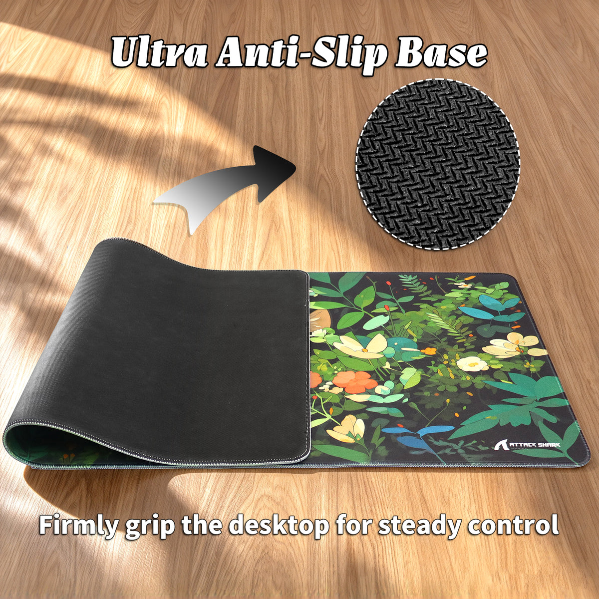 Alfombrilla de ratón para eSport ATTACK SHARK CM02PRO (900x400x4 MM)