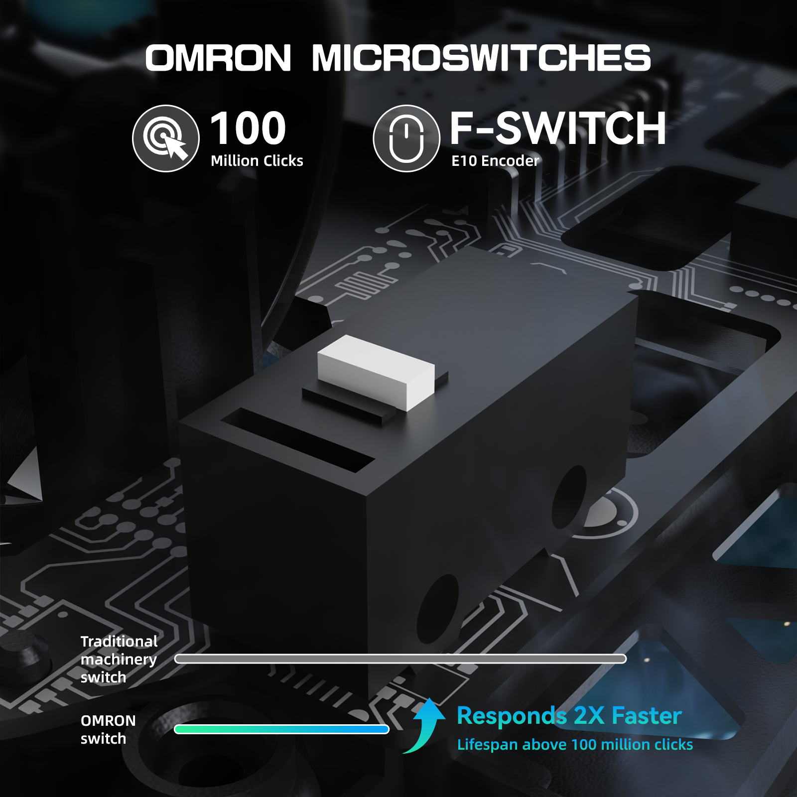 Ratón inalámbrico para juegos ATTACK SHARK R5 Ultra Carbon Fiber 8K PAW3950MAX