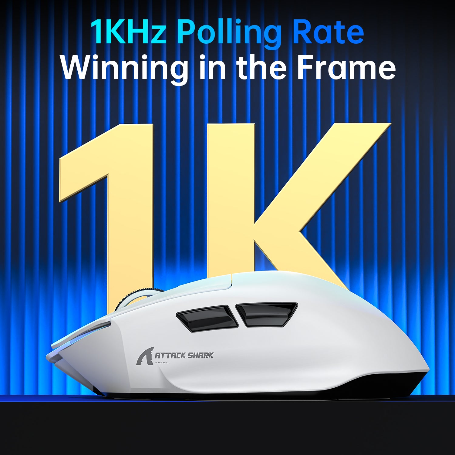 Ratón para juegos ultraligero de tres modos ATTACK SHARK V6