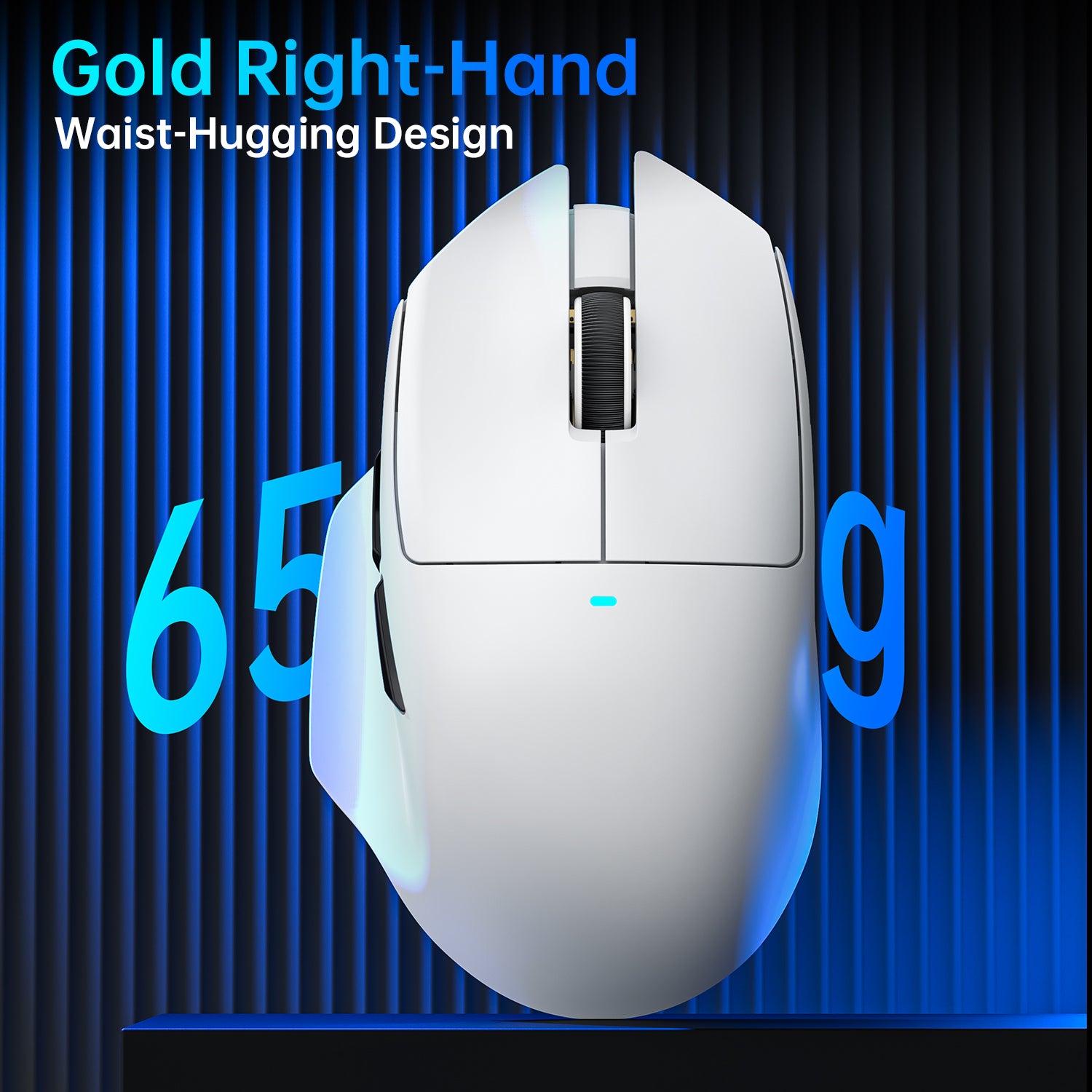 ATTACK SHARK V6 Ultra-Light Tri-Mode Gaming Mouse
