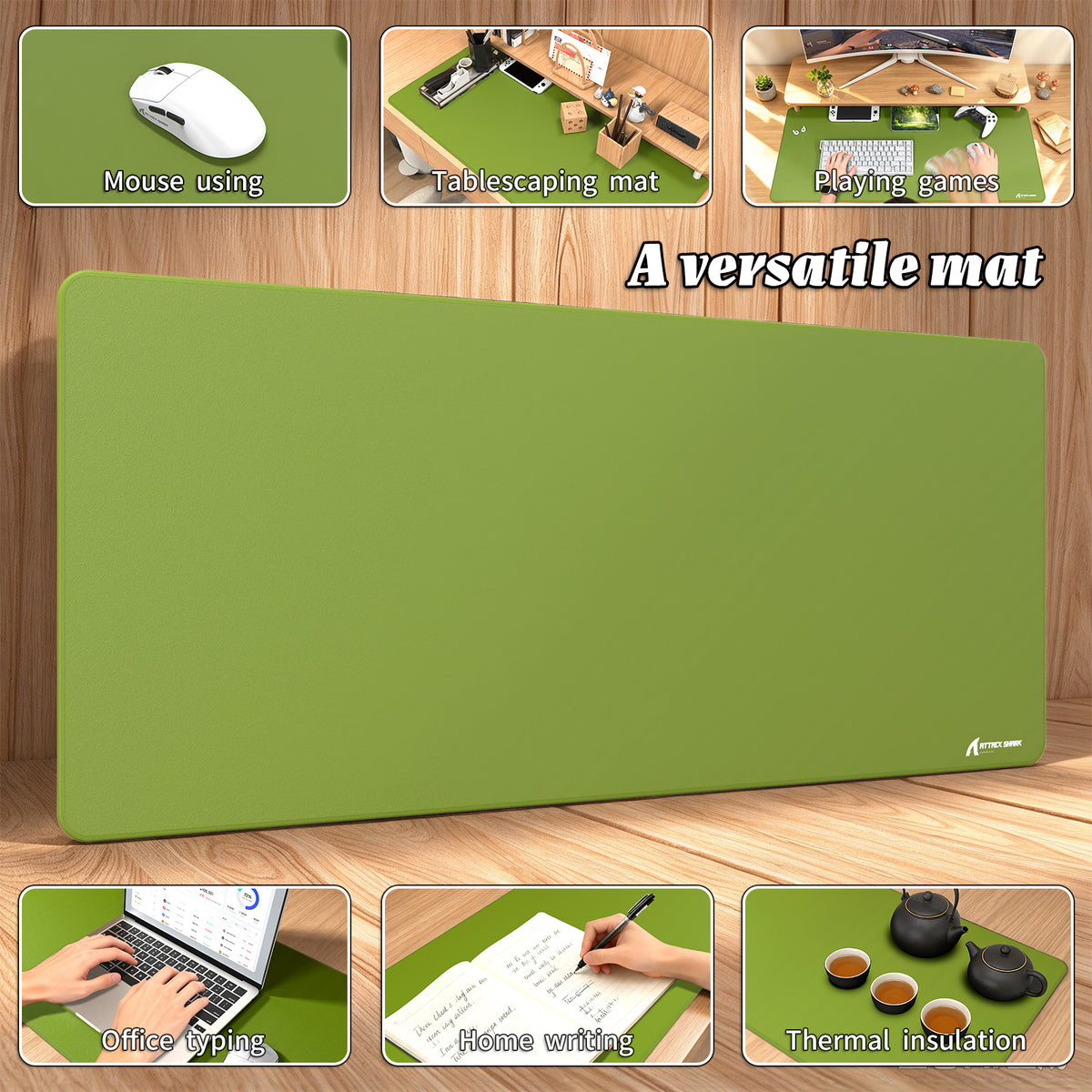 Alfombrilla de ratón para eSport ATTACK SHARK CM02PRO (900x400x4 MM)