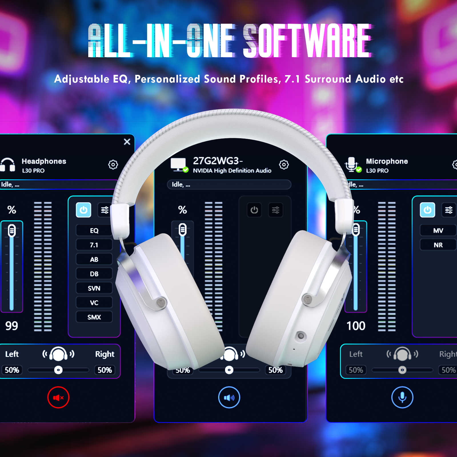 Auriculares inalámbricos para juegos ATTACK SHARK L30PRO
