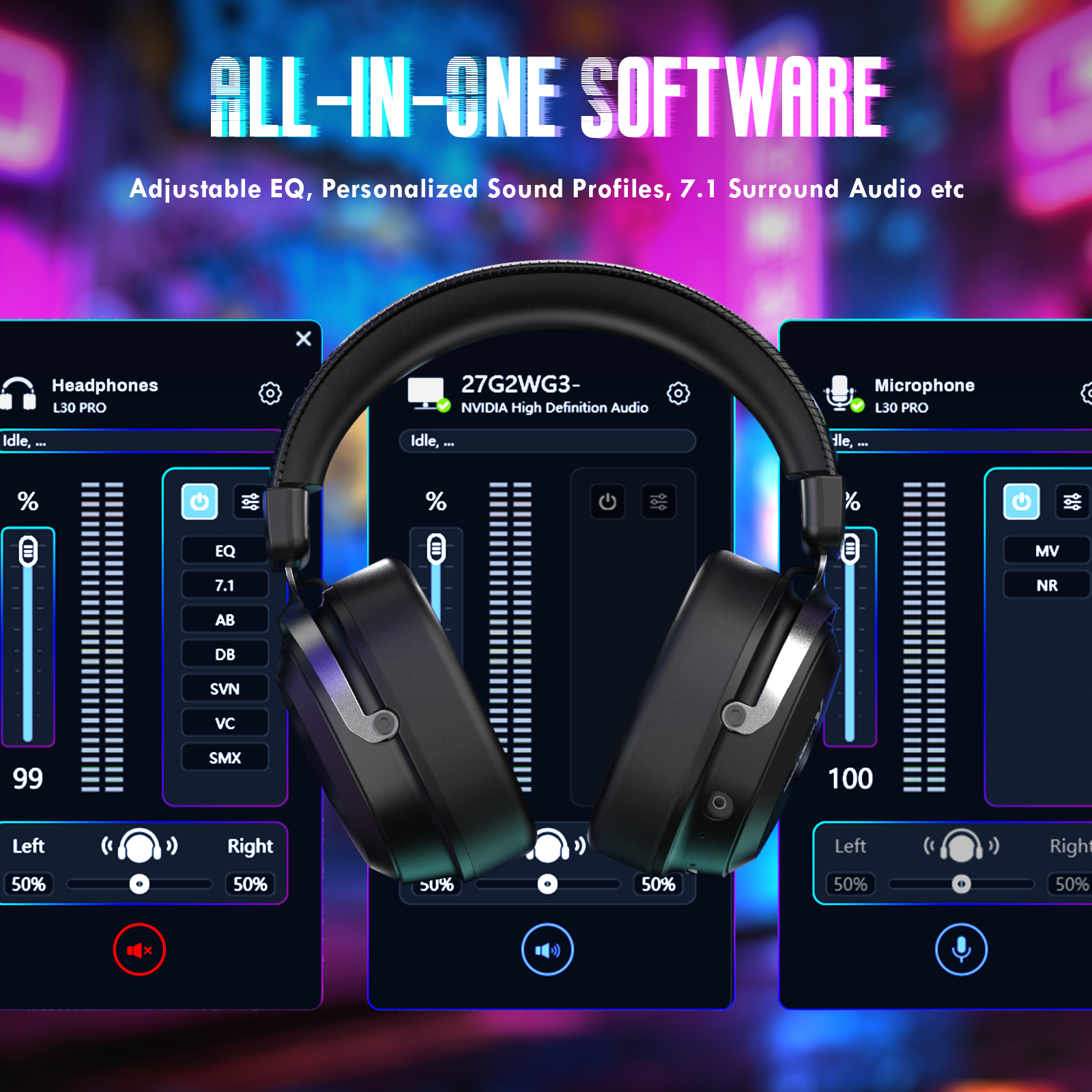 Auriculares inalámbricos para juegos ATTACK SHARK L30PRO