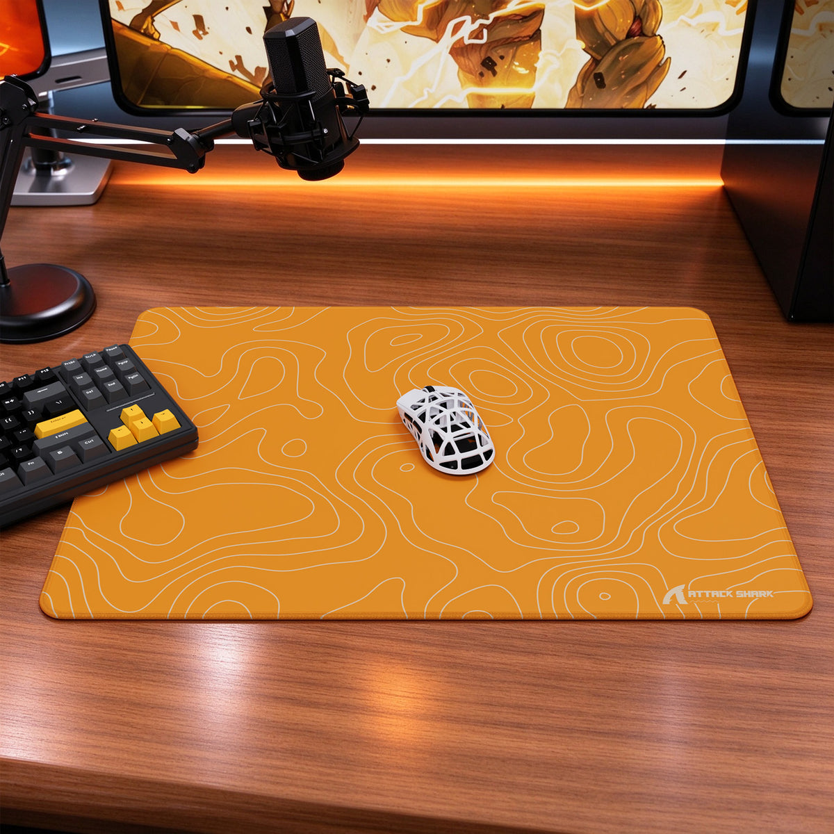 Alfombrilla de gaming eSport ATTACK SHARK CM02SE (405x305x4 MM)
