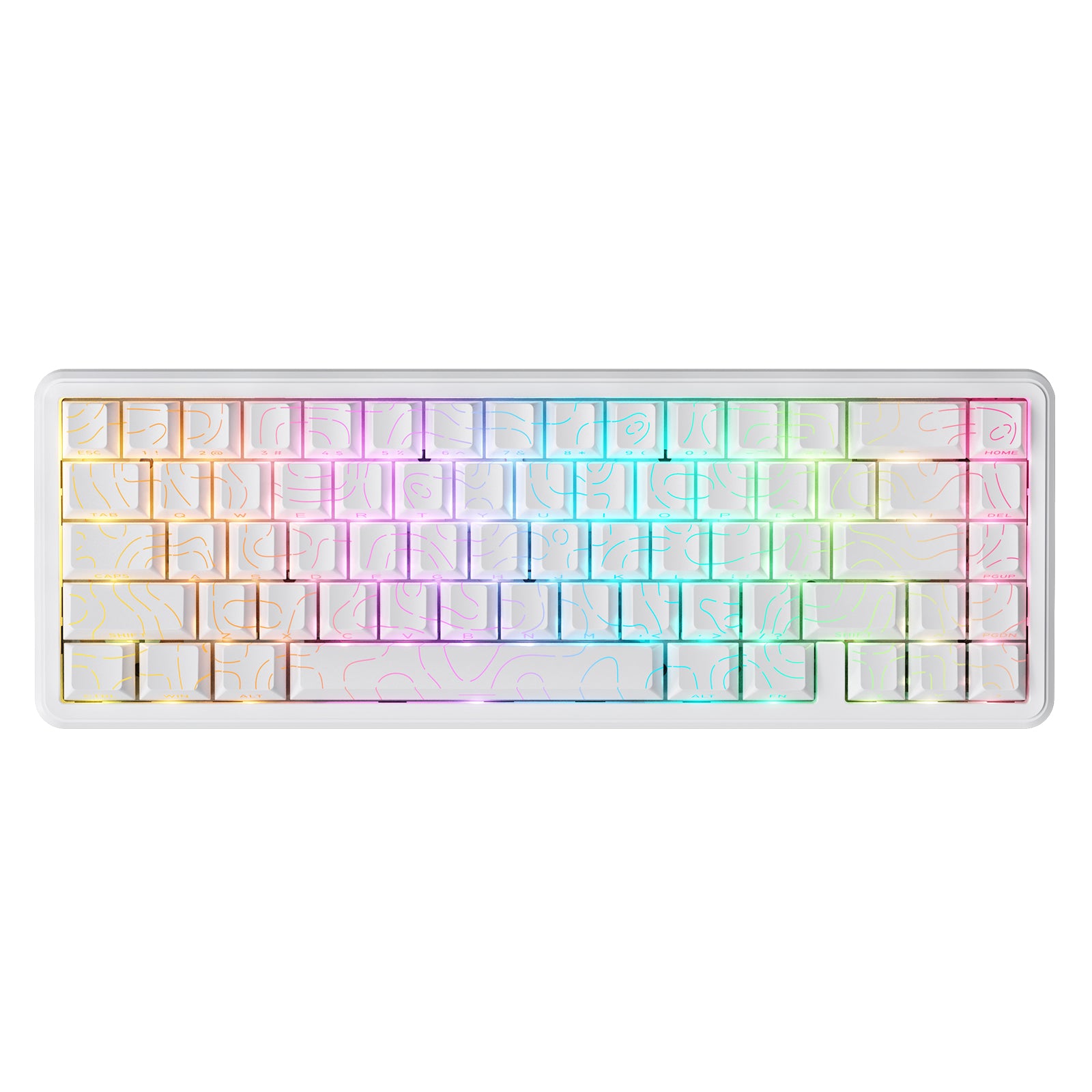 Teclado ATTACK SHARK X65 HE Rapid Trigger con interruptor magnético