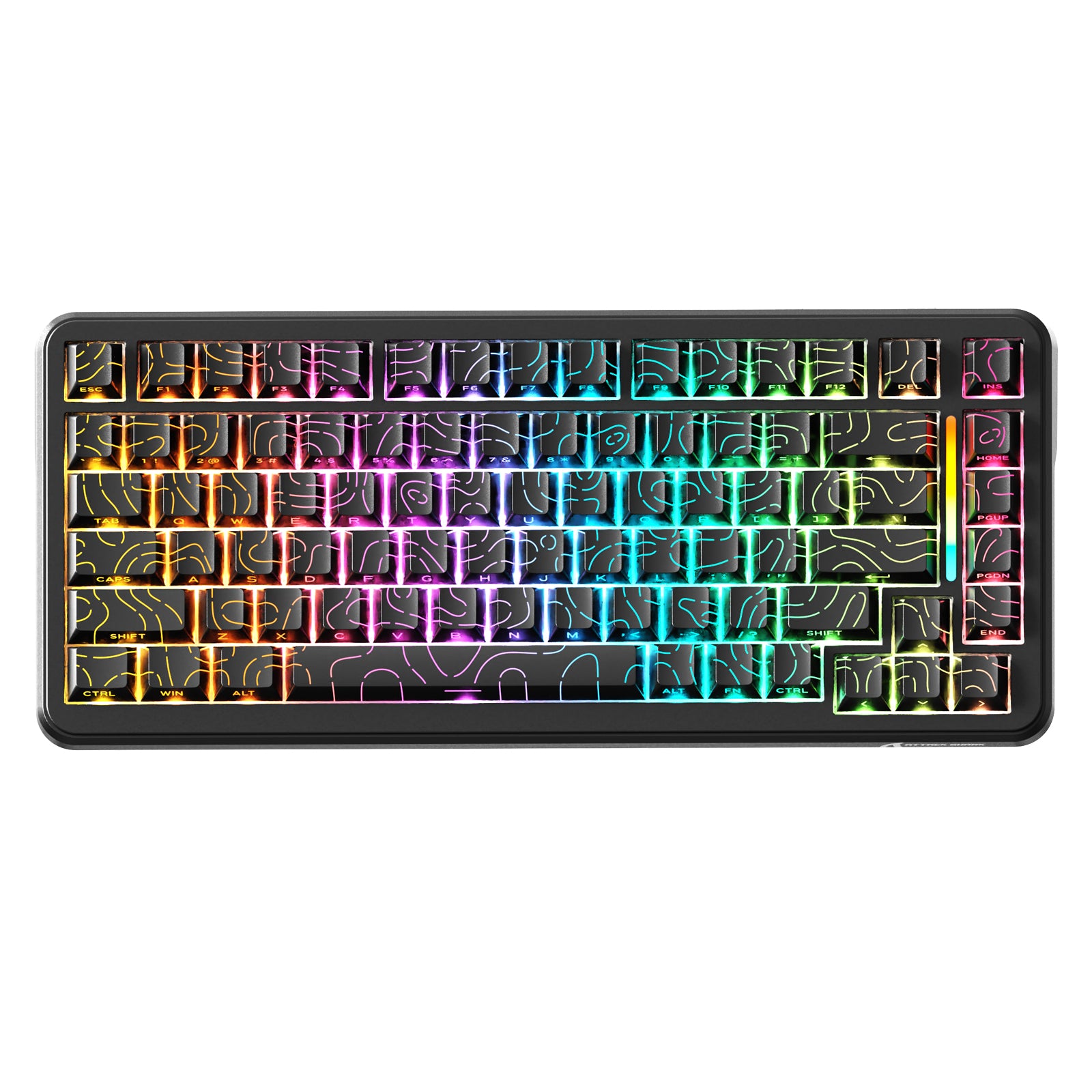 ATTACK SHARK X82PRO HE Teclado para Juegos Rapid Trigger Inalámbrico con Interruptor Magnético