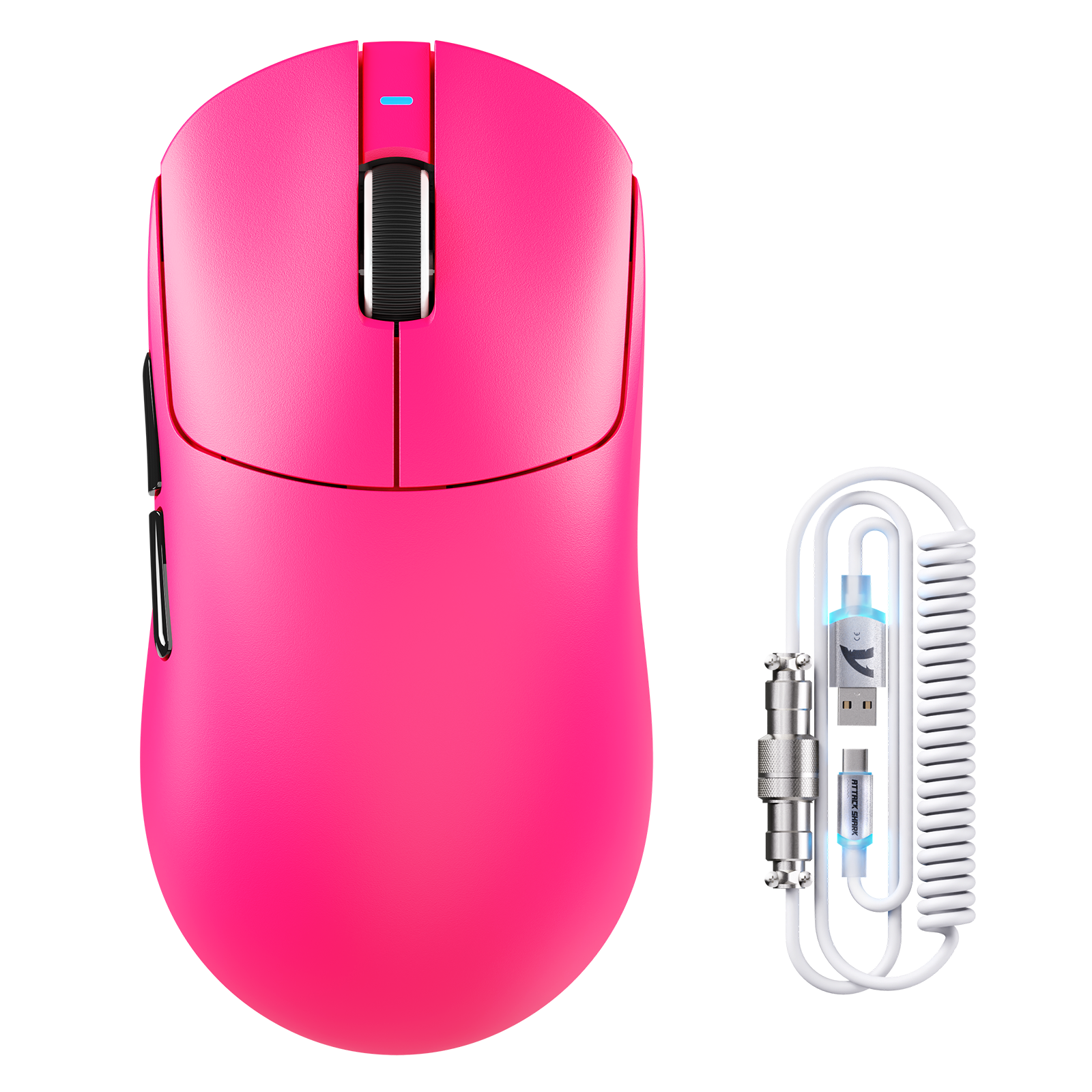 Ratón para juegos inalámbrico tri-modo ATTACK SHARK X8PLUS con cable C06 ULTRA