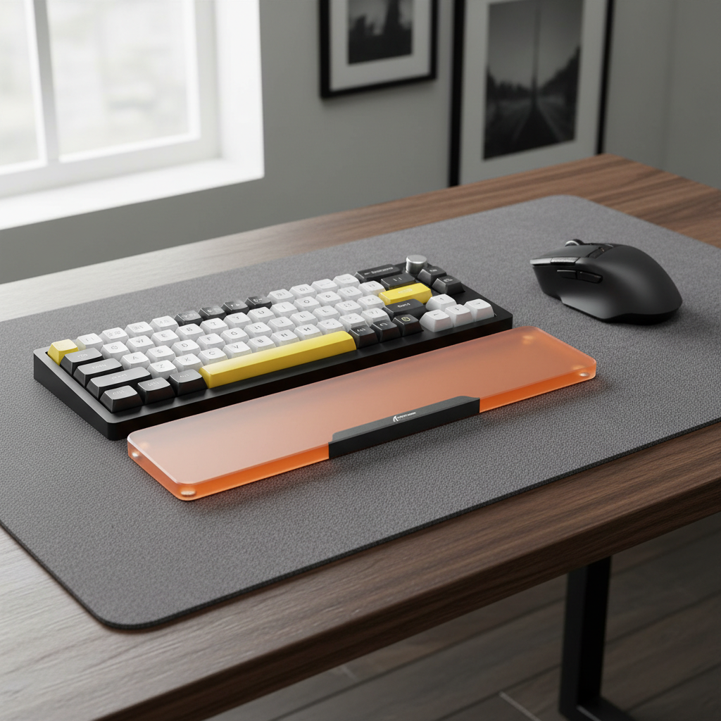 Selecting Wrist Rests Based on Case Height and Inclination