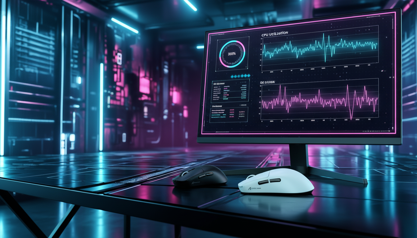 Benchmarking CPU Overhead: How 8K Polling Impacts Frame Rates