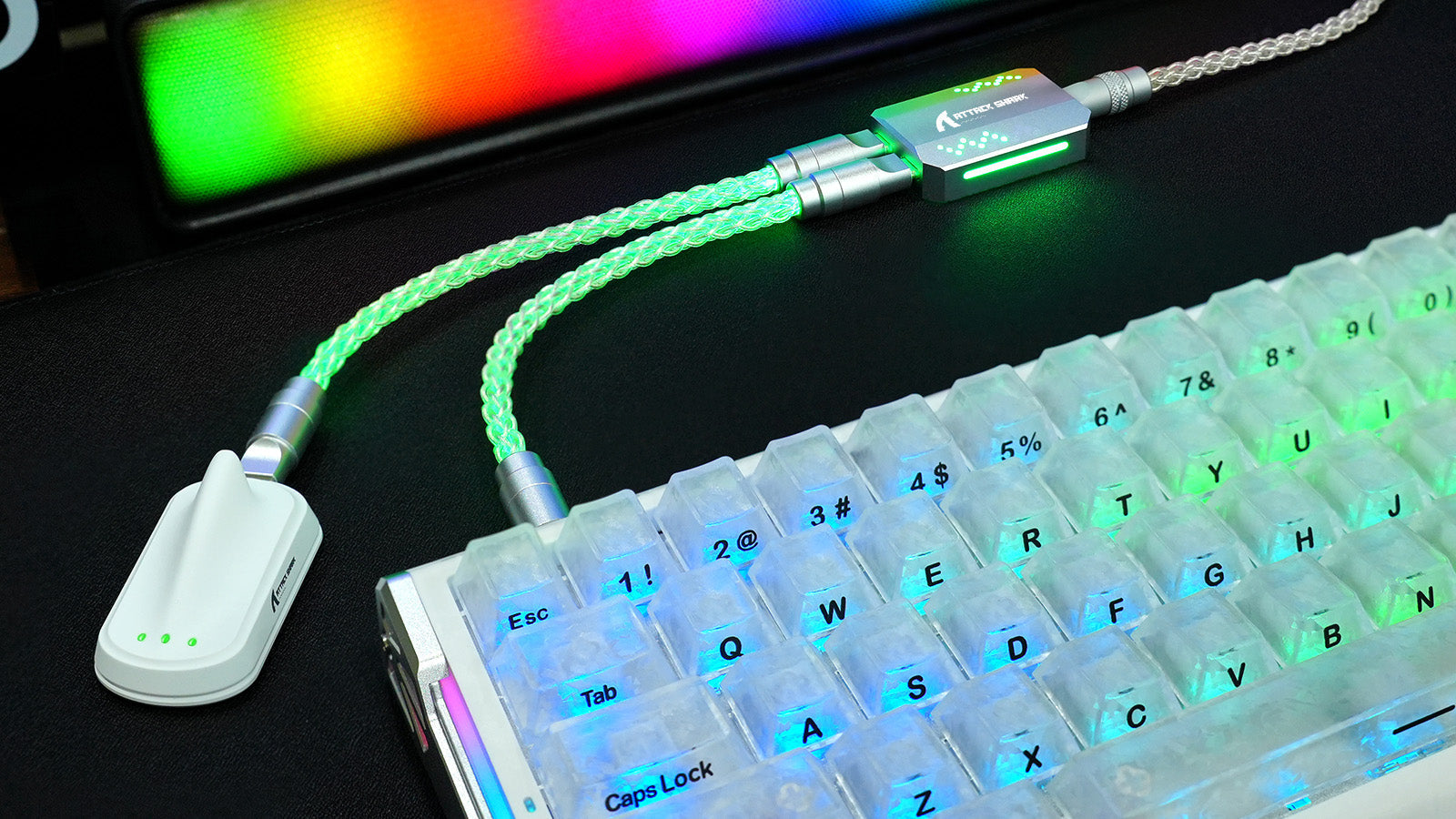 ¿Los cables enrollados para teclados son solo por estética?