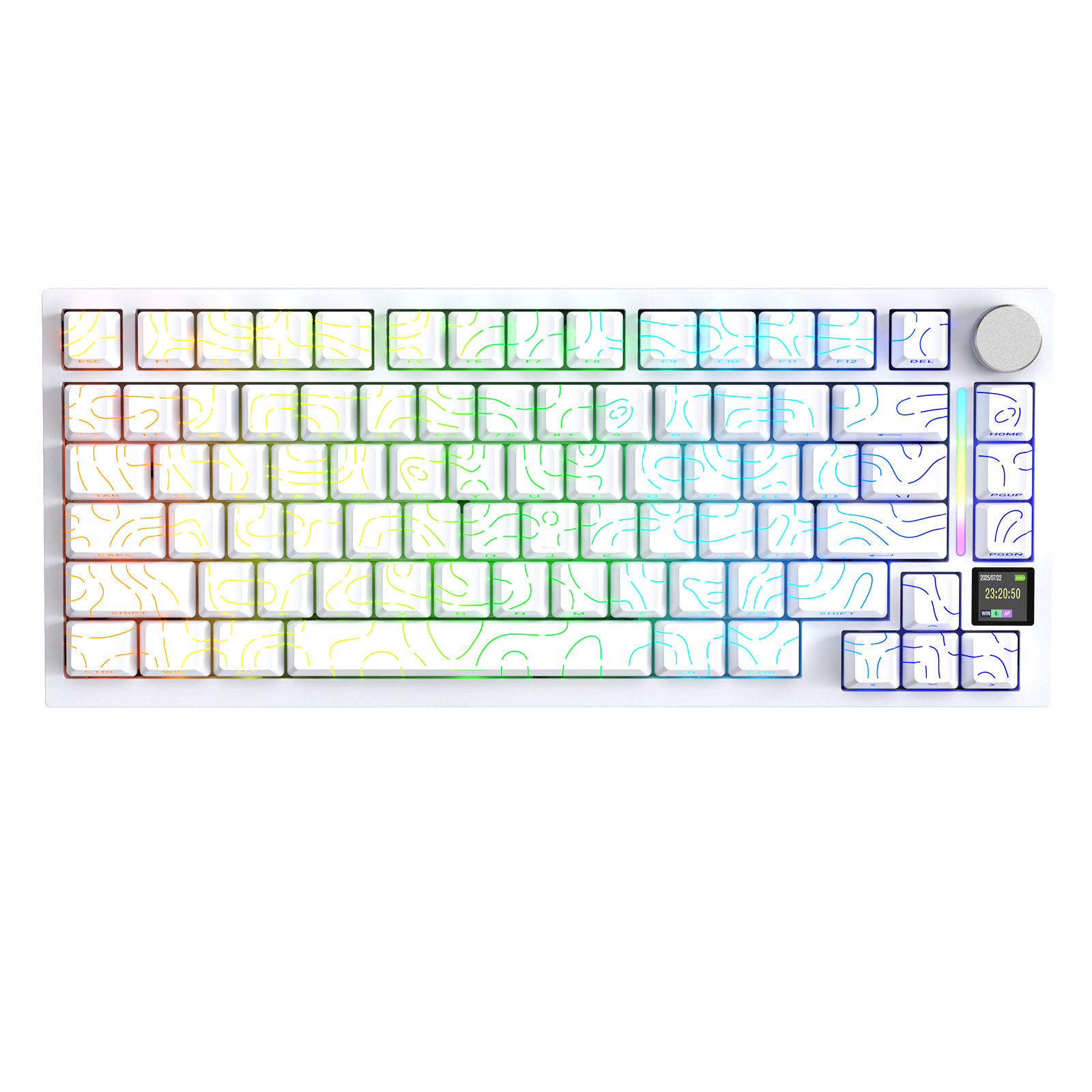 Teclado mecánico ultra trimodo ATTACK SHARK X820 con junta