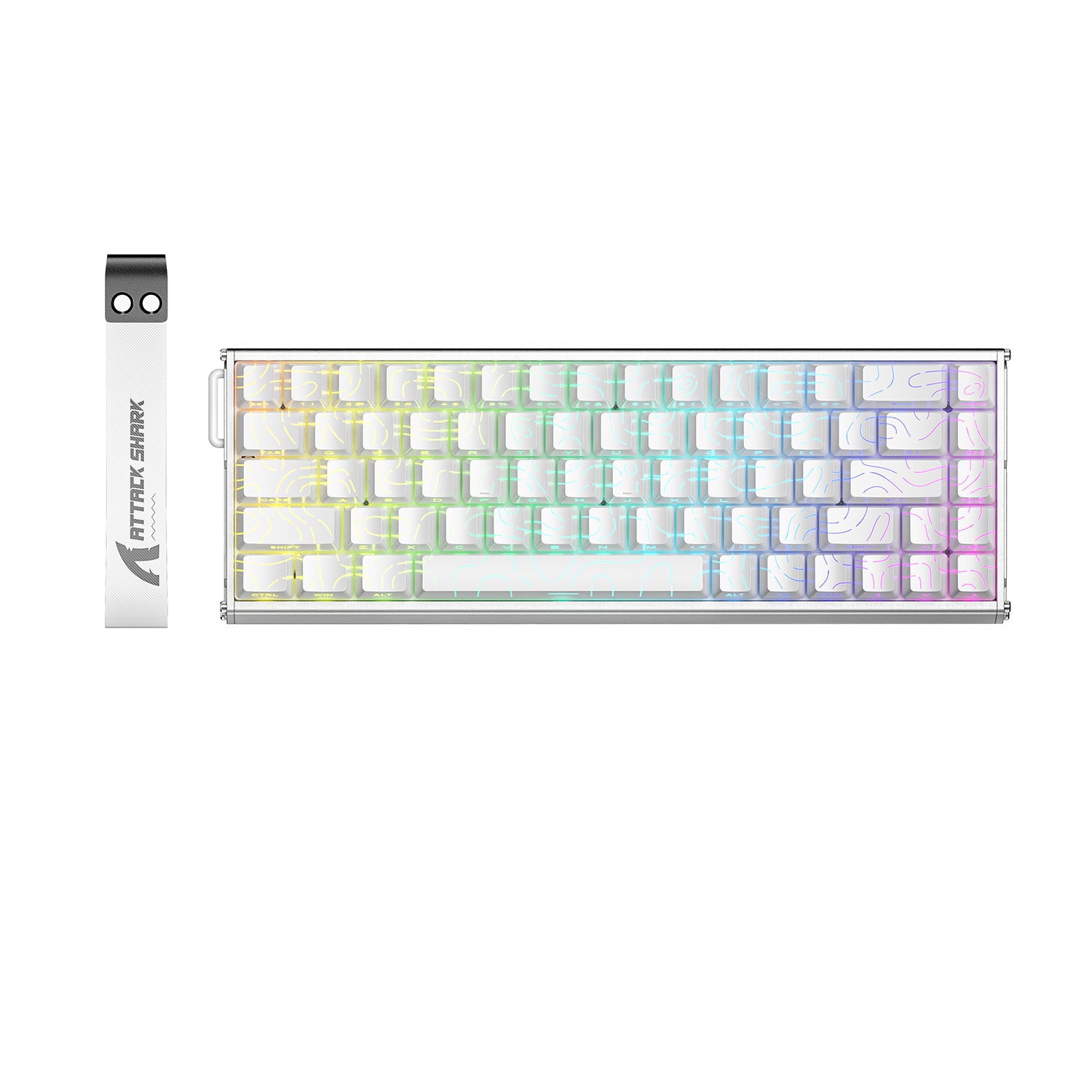 ATTACK SHARK X68MAX HE Rapid Trigger Aluminum Keyboard Magnetic Switch