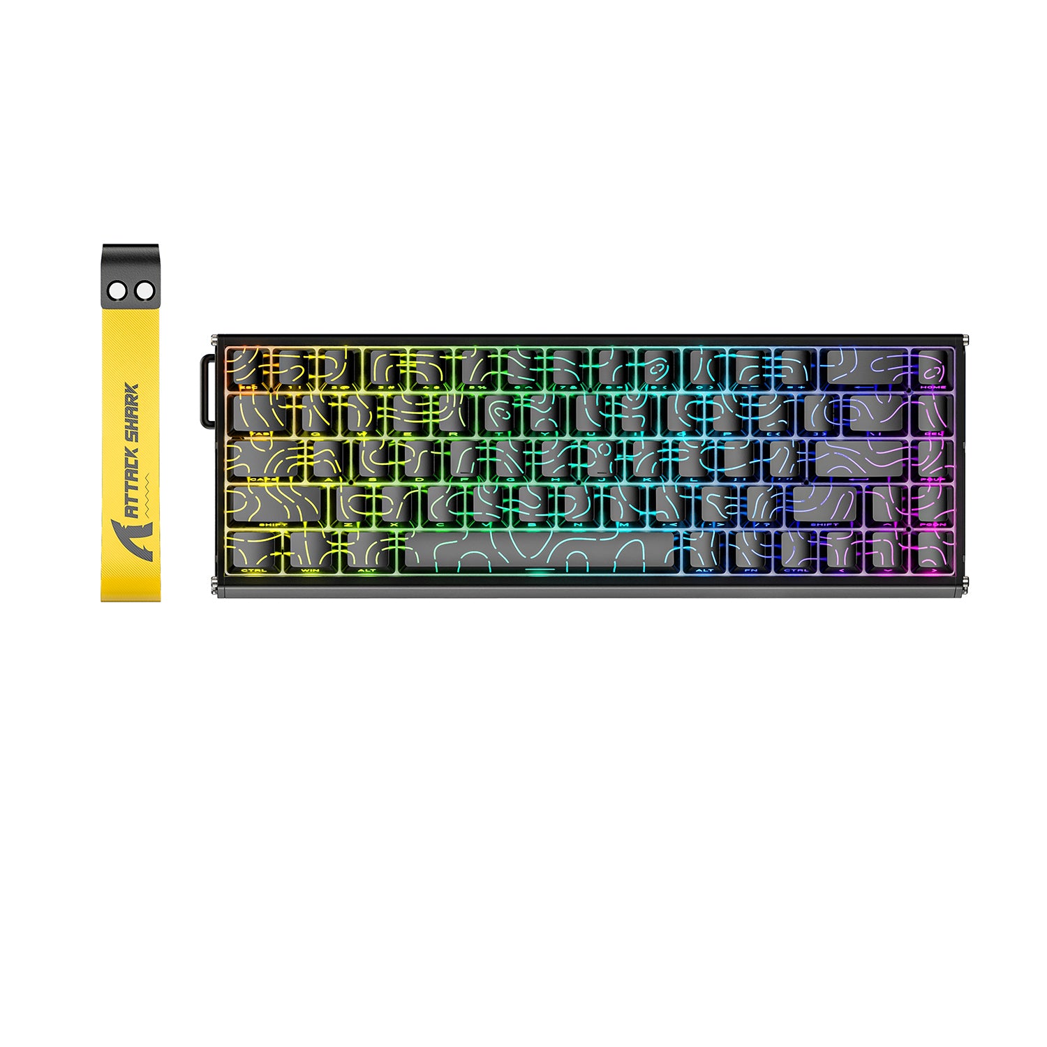 ATTACK SHARK X68MAX HE Rapid Trigger Aluminum Keyboard Magnetic Switch