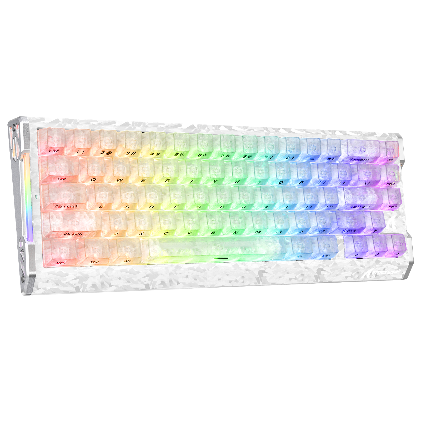 ATTACK SHARK R68 HE Teclado de fibra de carbono con gatillo rápido e interruptor magnético