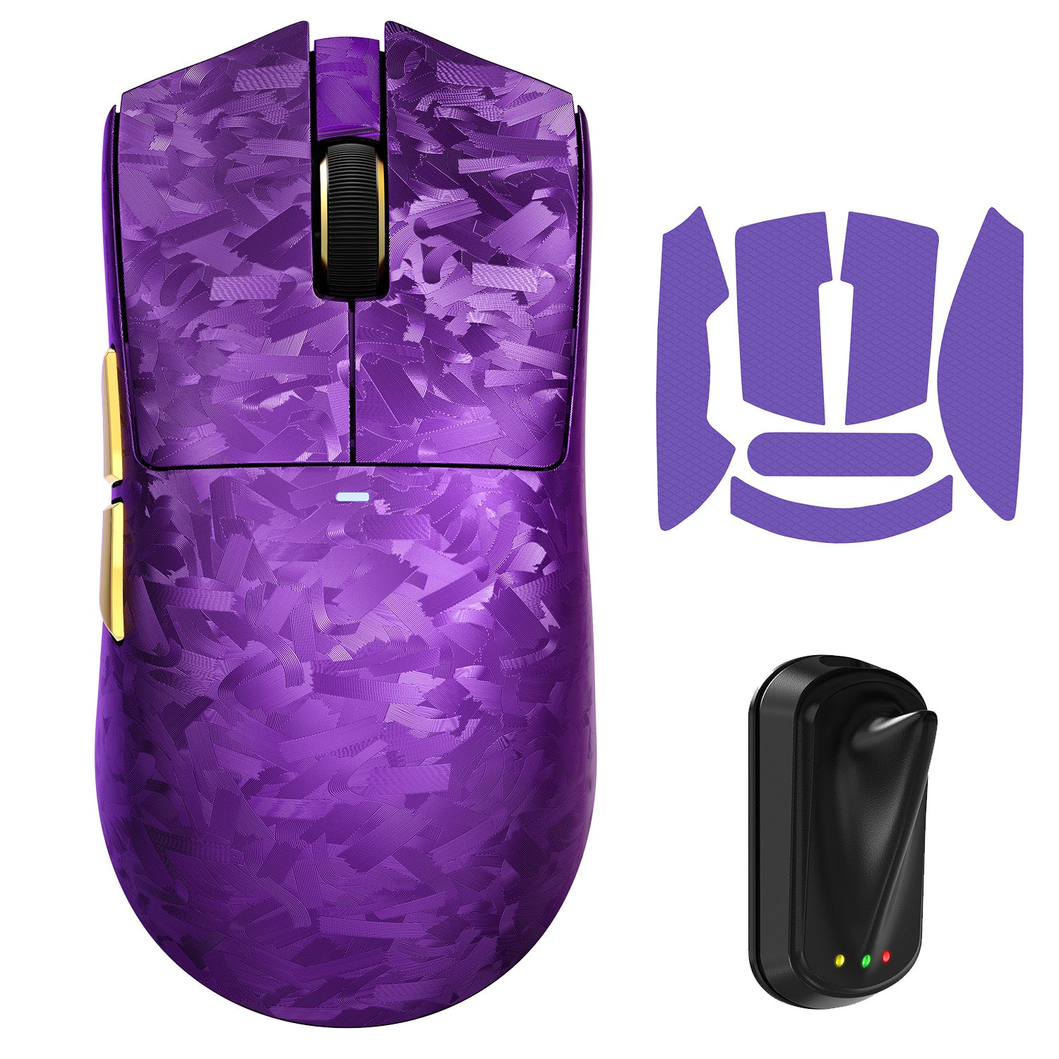 Ratón inalámbrico para juegos ATTACK SHARK X11 ULTRA de fibra de carbono 8K PAW3950MAX