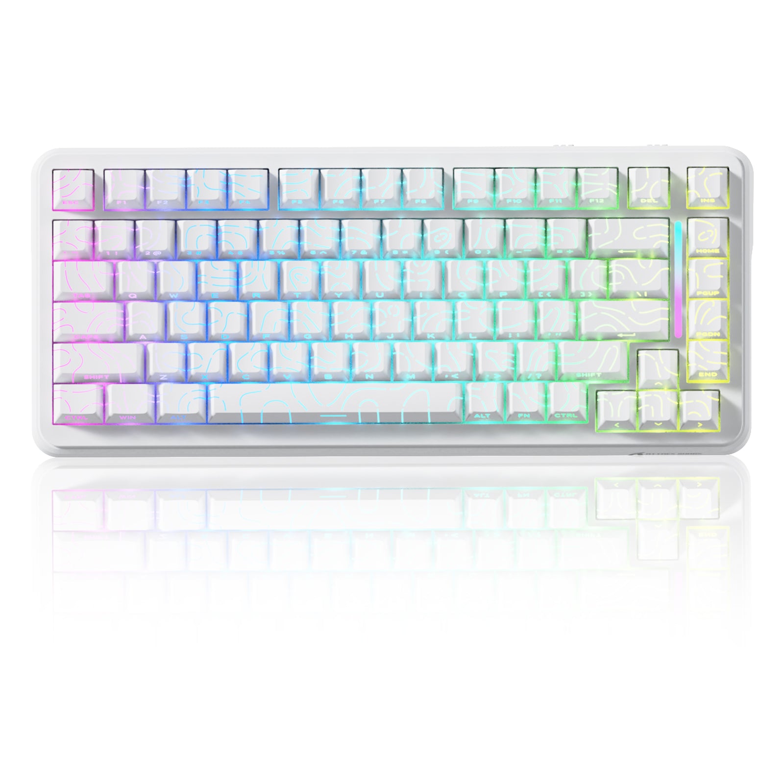 Teclado inalámbrico para juegos ATTACK SHARK X82PRO HE con gatillo rápido e interruptor magnético