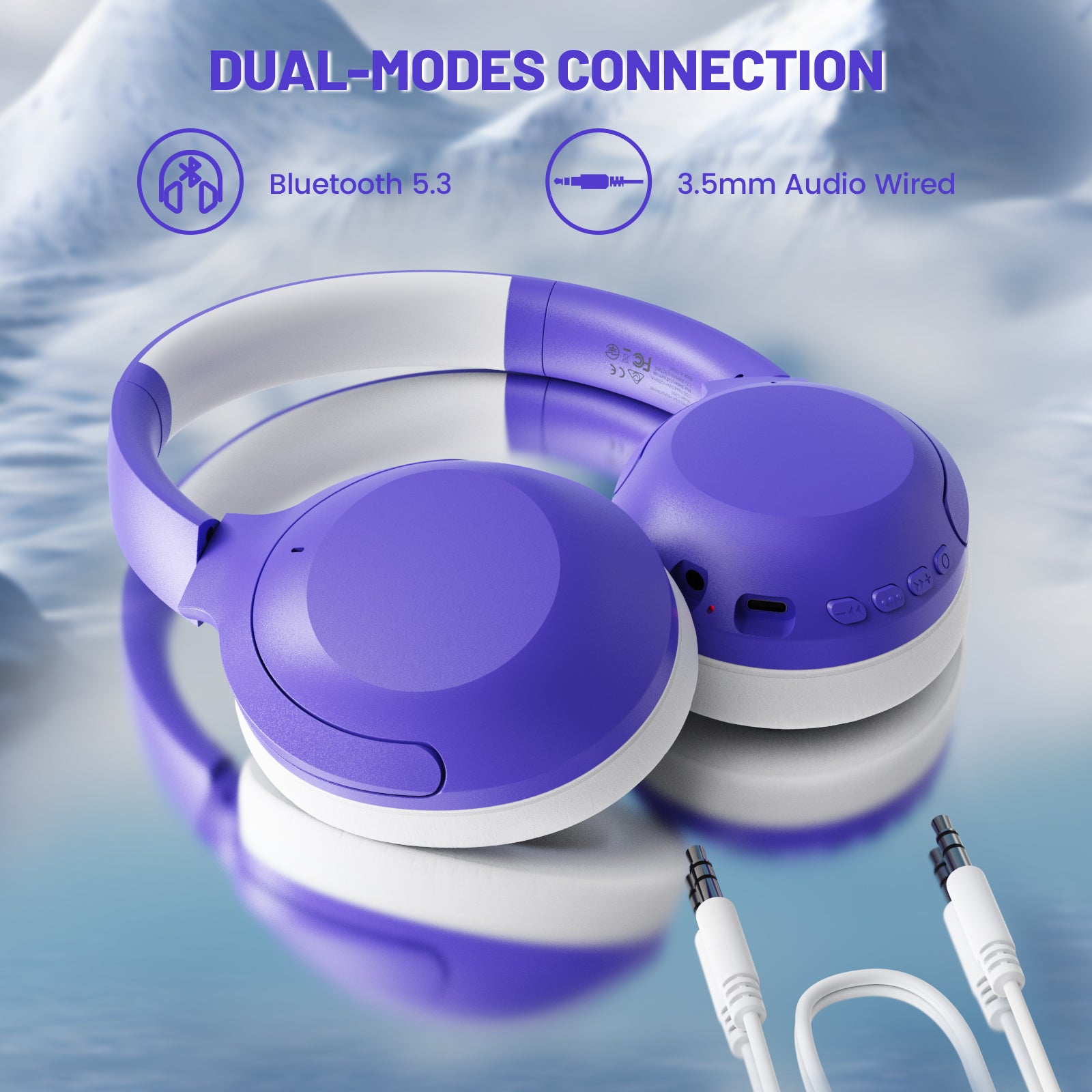 Auriculares plegables ultraligeros de modo dual ATTACK SHARK G300 ANC