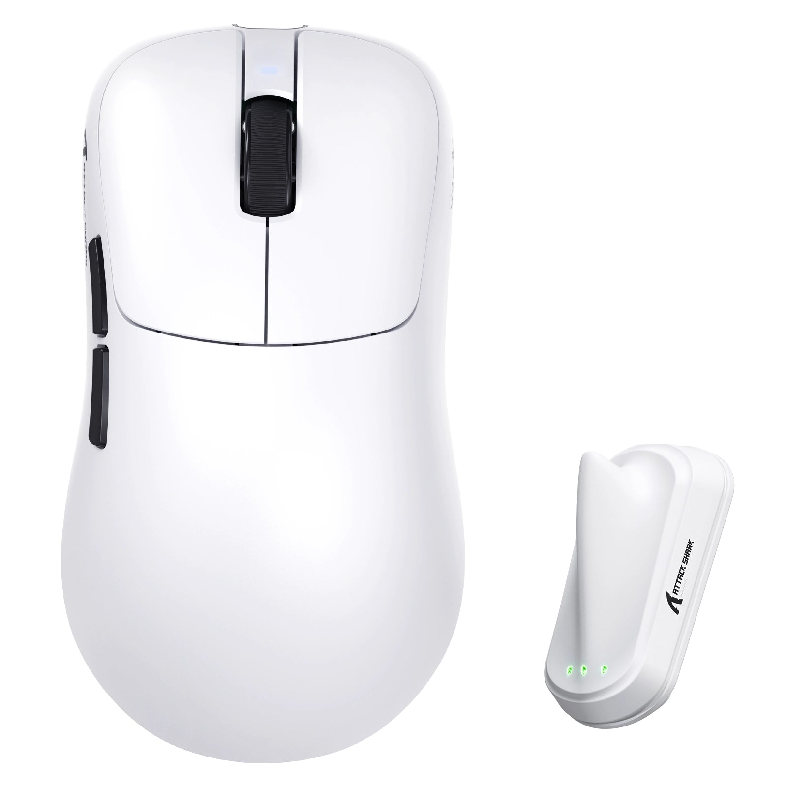 ATTACK SHARK V2 AIR PAW3955MAX Ratón inalámbrico ergonómico para gaming