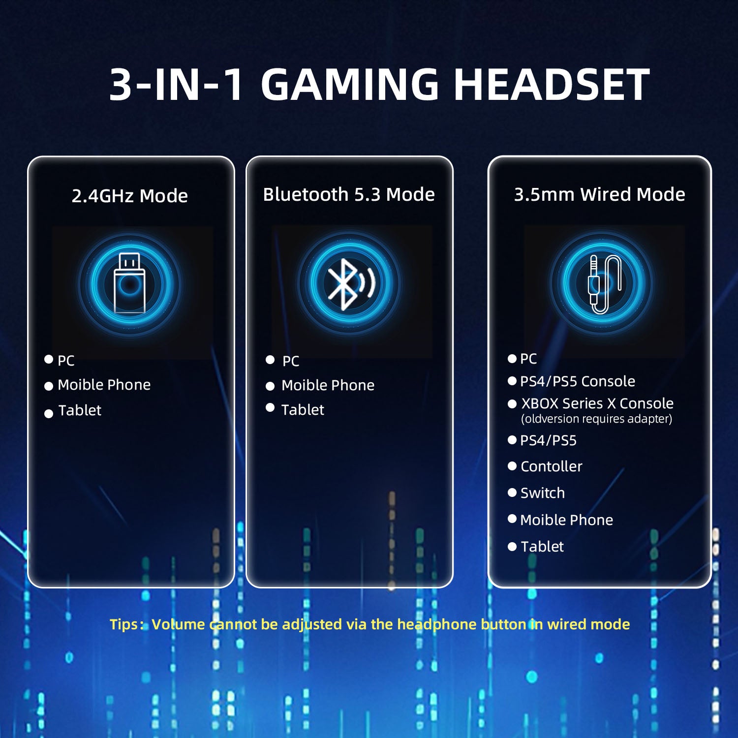 Auriculares inalámbricos para juegos ATTACK SHARK L80PRO