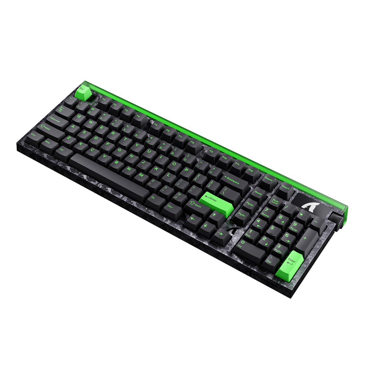 Teclado ATTACK SHARK R98 HE Carbon Fiber Rapid Trigger con interruptor magnético