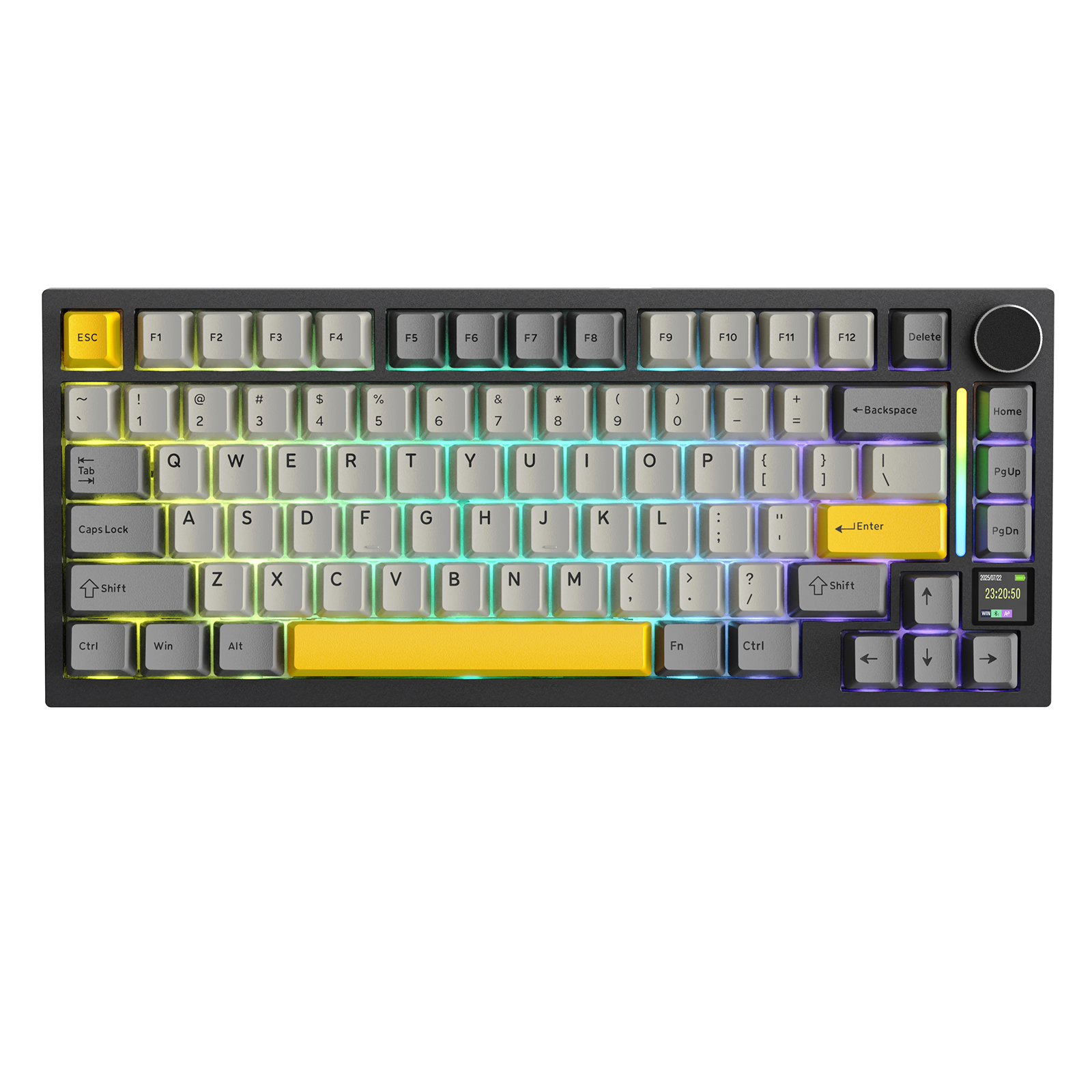Teclado mecánico ultra trimodo ATTACK SHARK X820 con junta