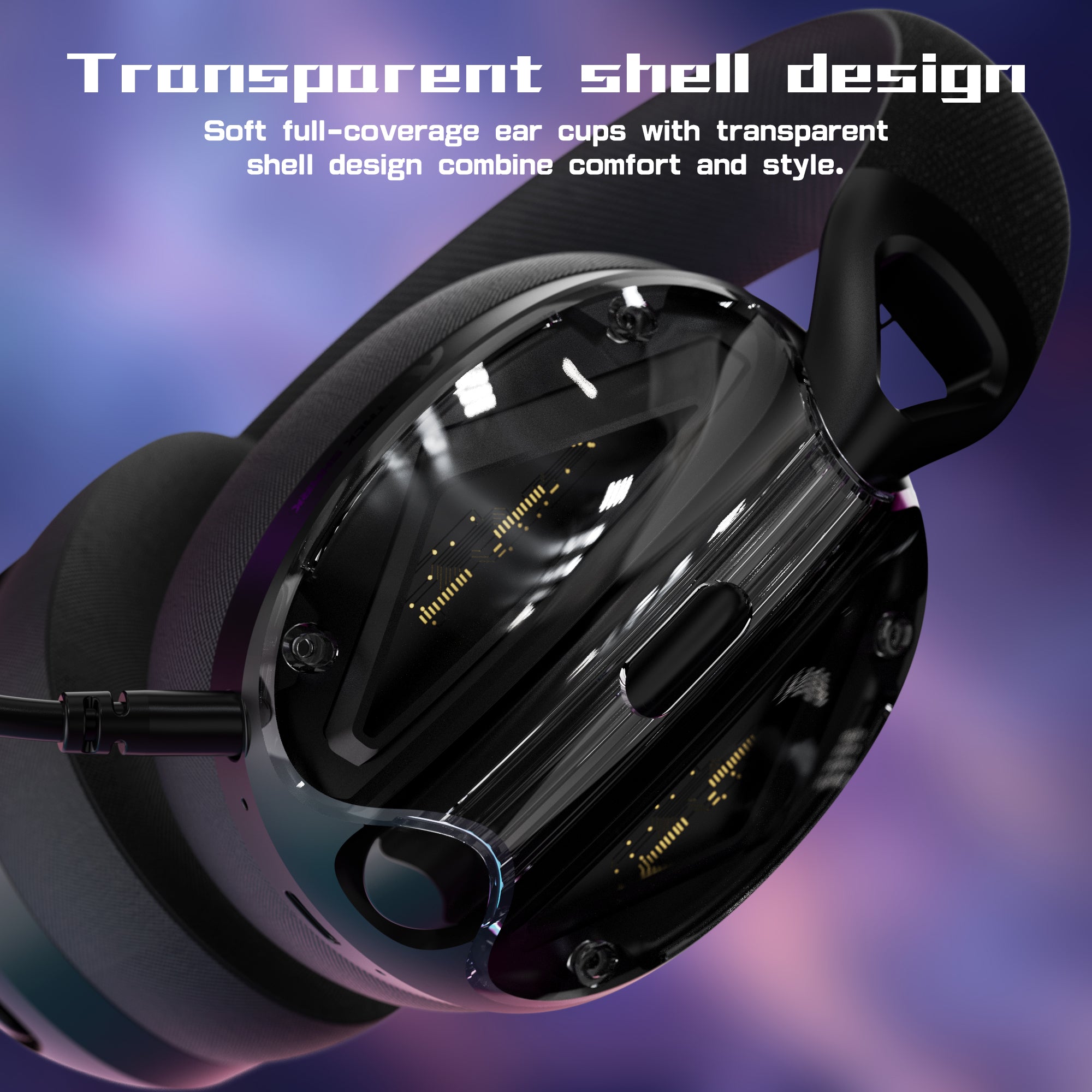 Auriculares para juegos ultraligeros de tres modos ATTACK SHARK L60