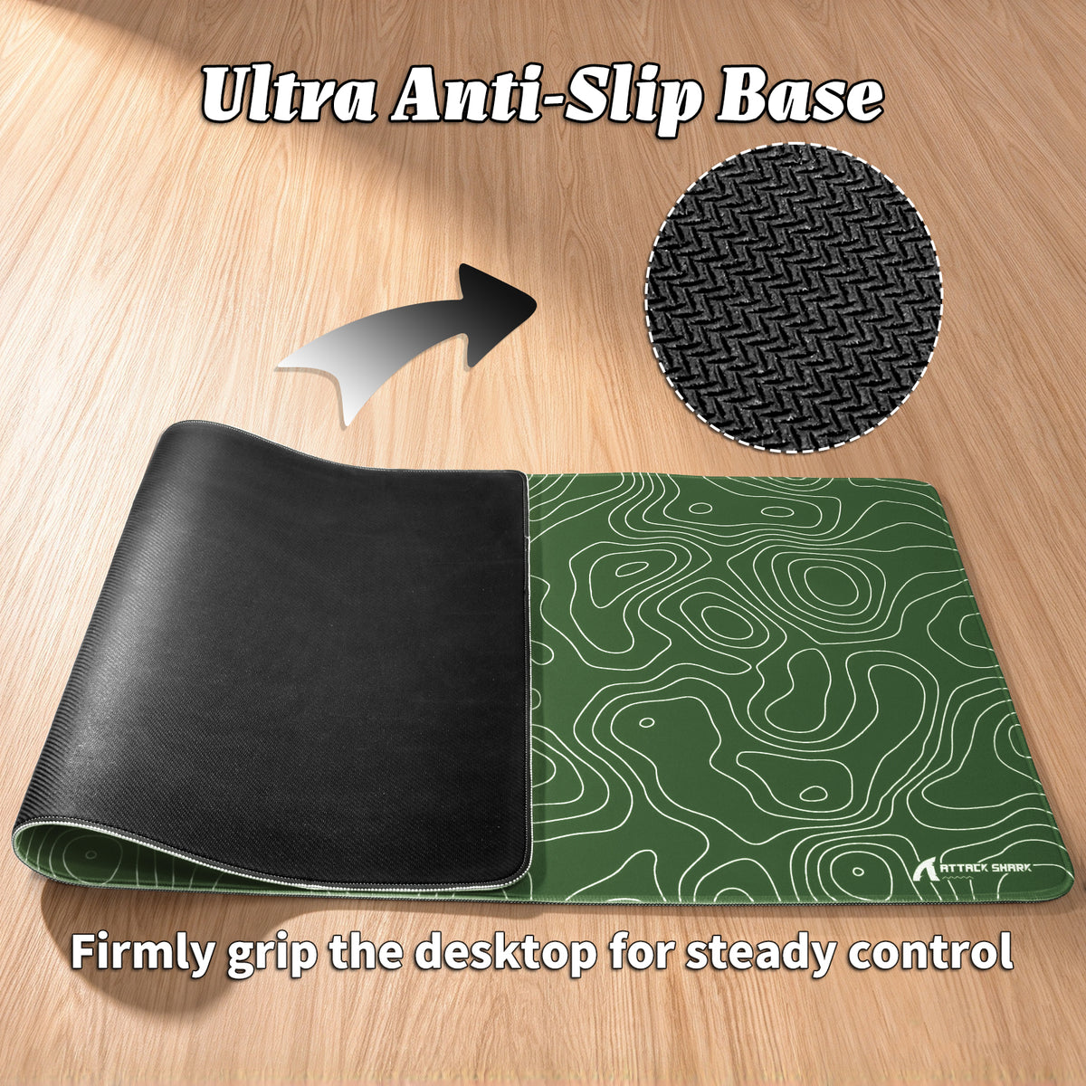 Alfombrilla de ratón para eSport ATTACK SHARK CM02PRO (900x400x4 MM)
