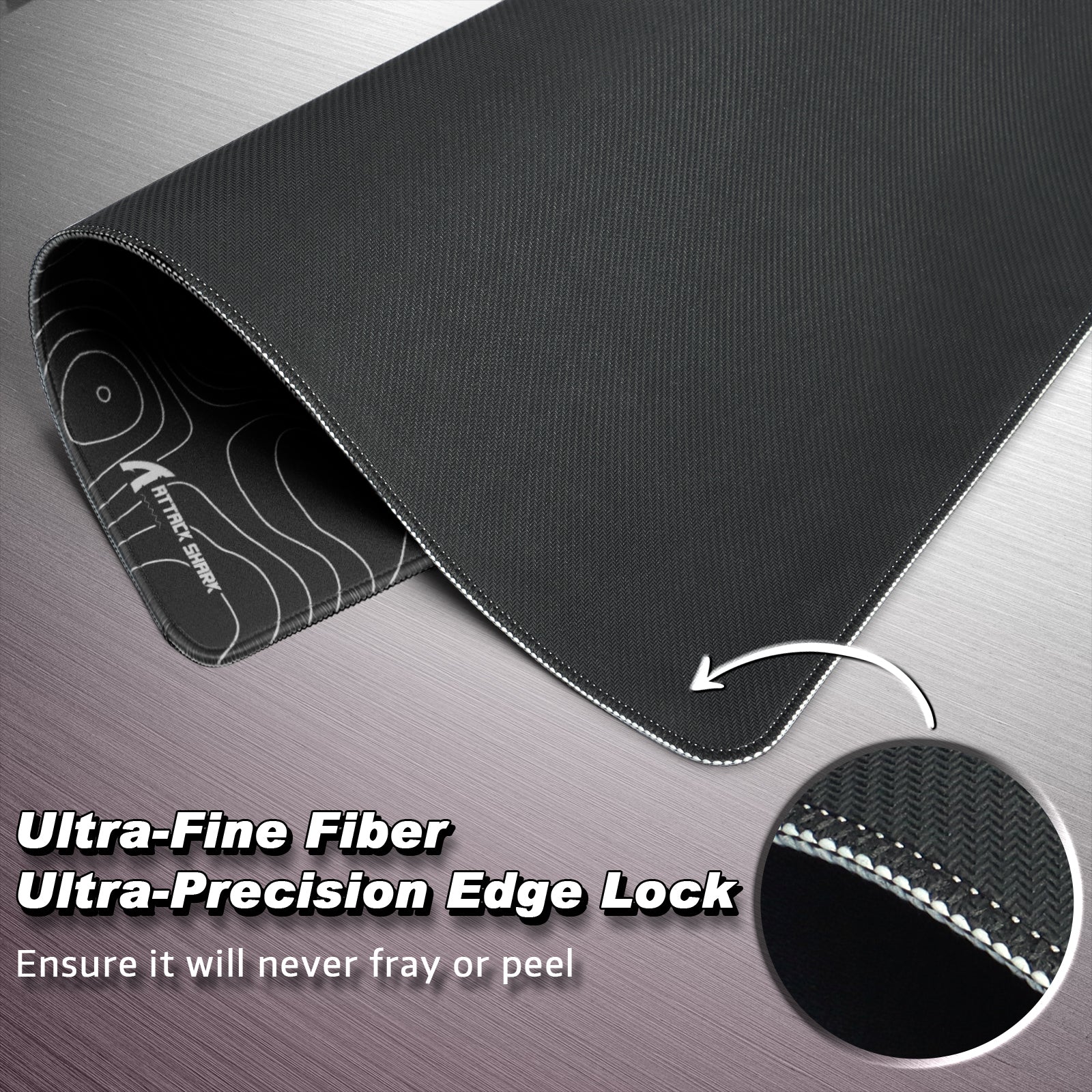 Alfombrilla de ratón para juegos de deportes electrónicos ATTACK SHARK CM02