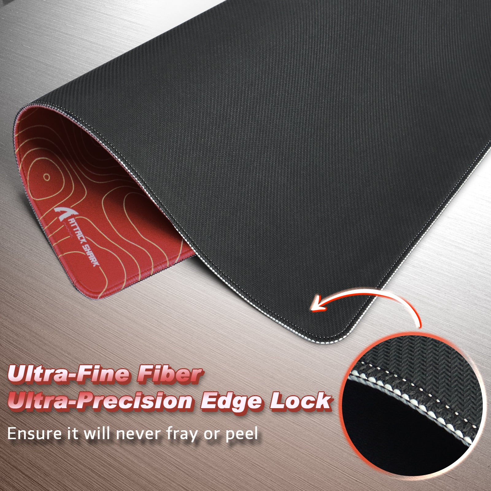 Alfombrilla de ratón para juegos de deportes electrónicos ATTACK SHARK CM02