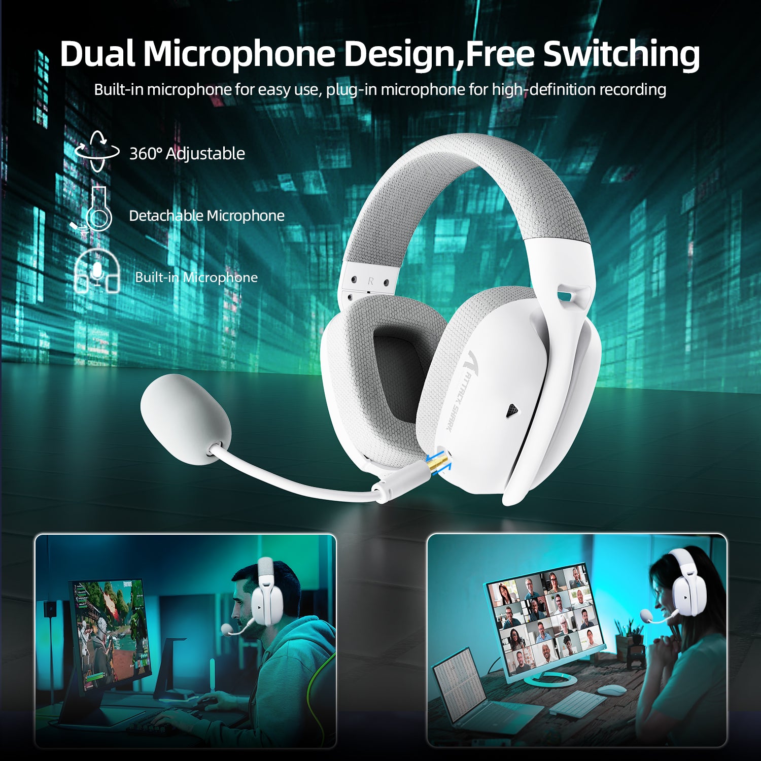 Auriculares inalámbricos para juegos ATTACK SHARK L80PRO