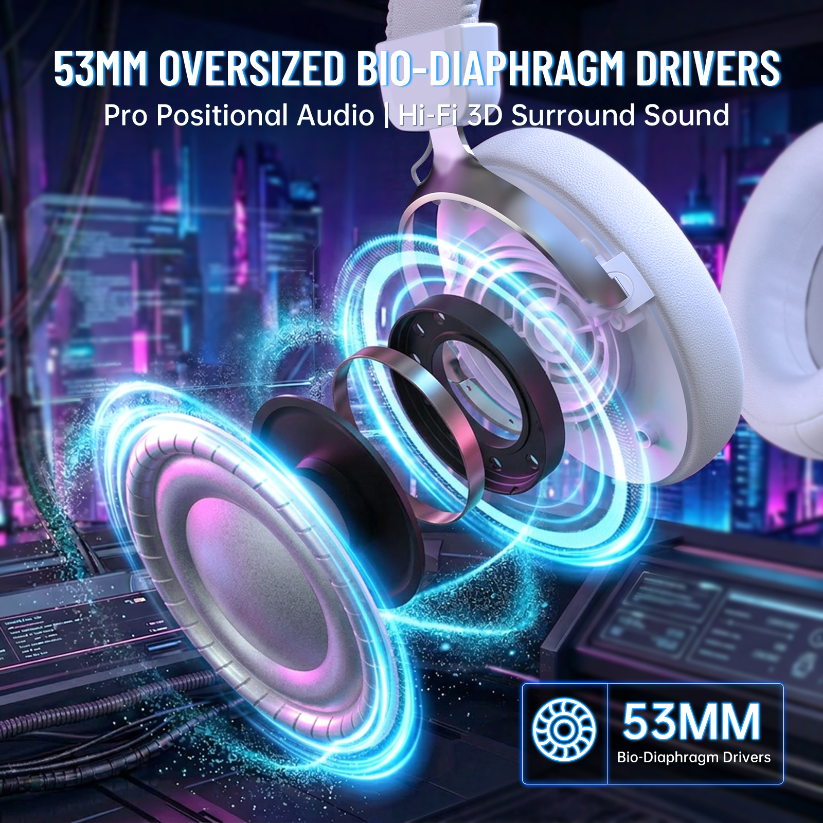 Auriculares inalámbricos para juegos ATTACK SHARK L50 PRO con modo triple